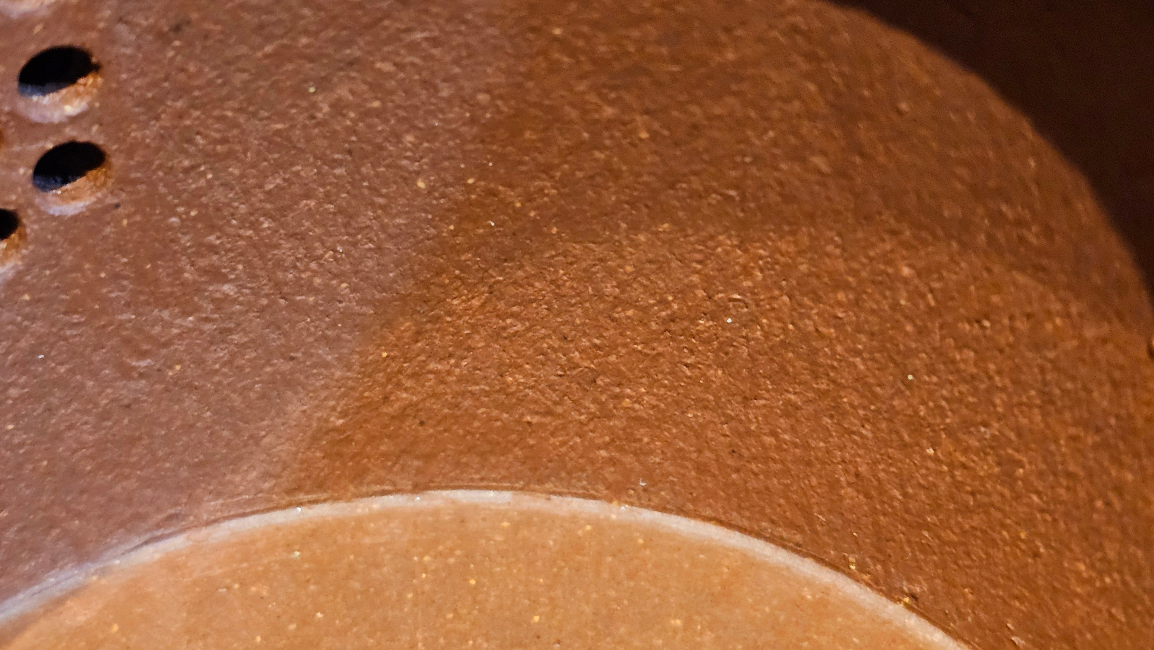 Han Wa 汉瓦 (Tai Hu Shi Knob 太湖石钮), 144.3ml, Hong Jiang Po Ni, by Craftsman Chen Gui Zhi (Red JiangPoNi rarer than Yellow JiangPoNi, XiaoMeiYao & ZhaoZhuang ZhuNi)~Congratulations to Ms J.P.! 14058hrs 16th August 2025! Salem, OR!