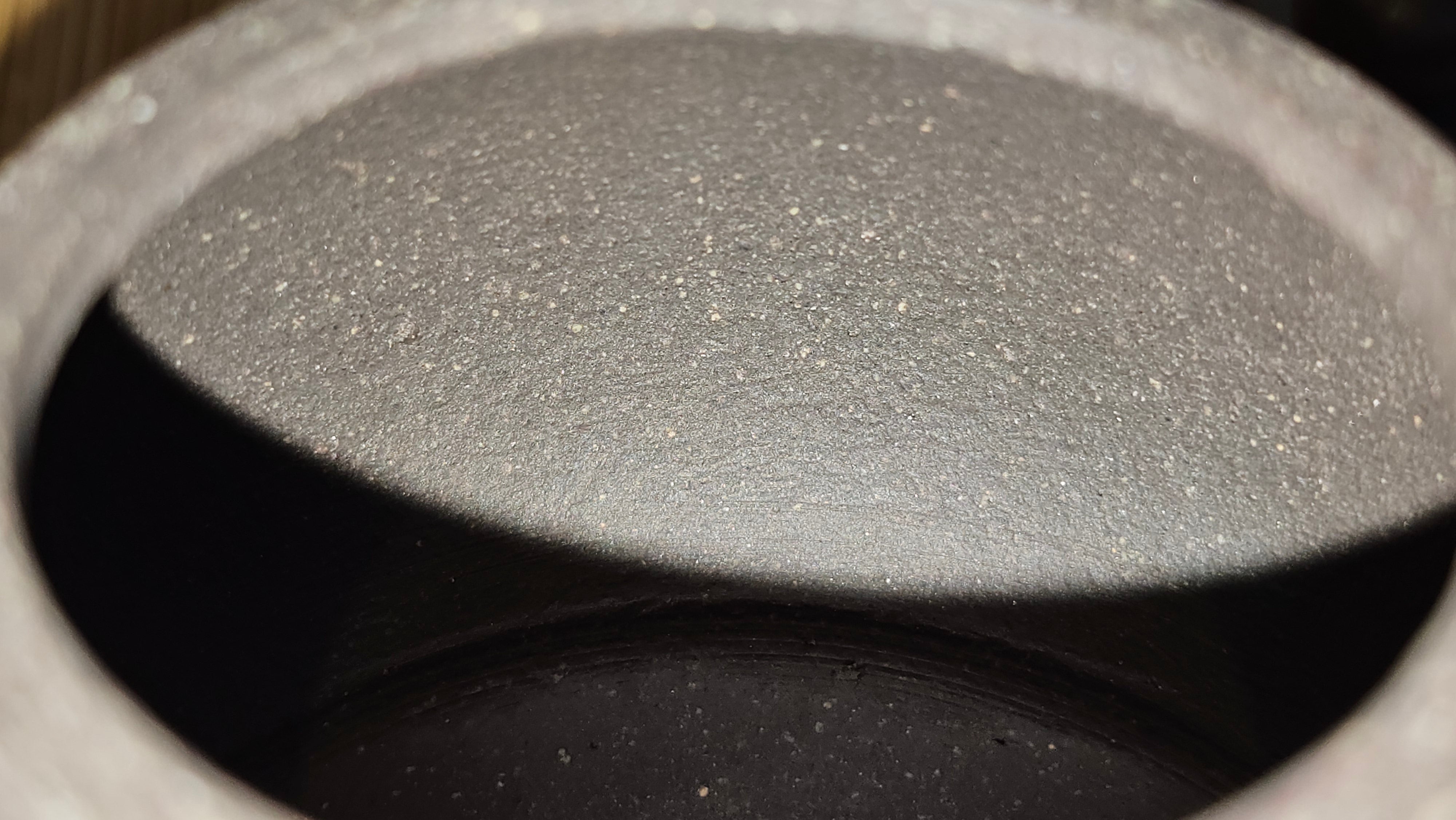 Du Zhi Hu《笃志壶》, 171.6ml, Hei Zi Ni 黑紫泥, by our Craftsman Zhang Huan 张欢, Calligraphy and Plum Blossoms Engraving by Craftsman Yi Cheng 逸成 ~ Congratulations!to Ms S.M.! 1722hrs 14th August 2025, Velden! The Netherlands🇳🇱!