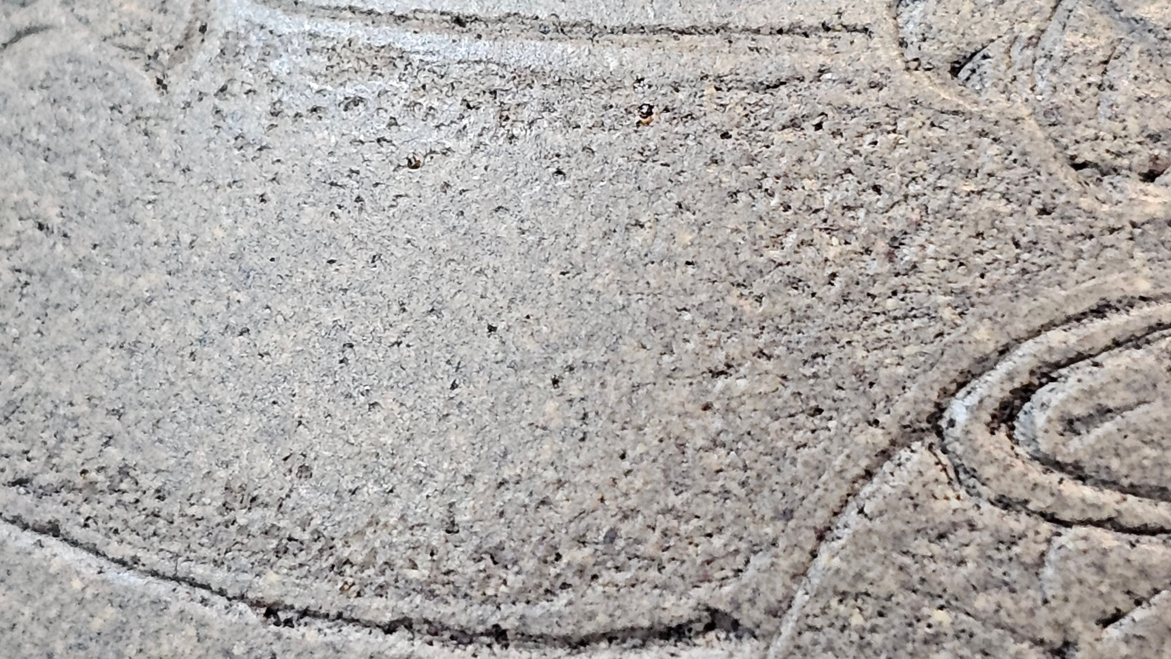 Ban Yue Hu《半月壶》~ "Half Moon Pot", 133.7ml, Qing Hui Duan 青灰段泥, by our Craftsman Zhang Huan 张欢, "Qing Gong Tu" 清供图 Engraving by Craftsman Nan Shan Lao Ren 南山老人 ~!Congratulations to Mr J.S.! 1114hrs 15th August 2025, Chicago, IL!