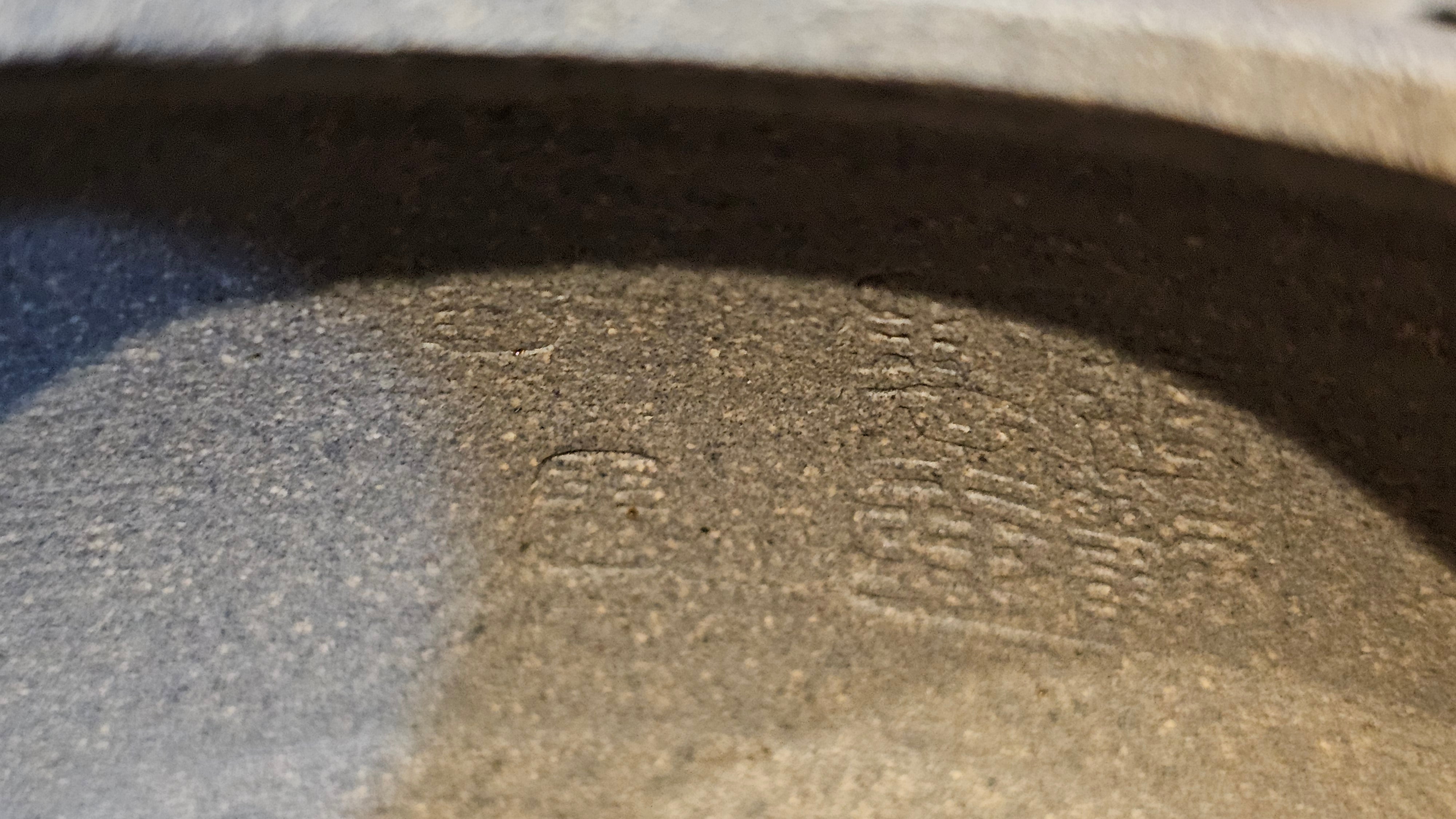 Ban Yue Hu《半月壶》~ "Half Moon Pot", 133.7ml, Qing Hui Duan 青灰段泥, by our Craftsman Zhang Huan 张欢, "Qing Gong Tu" 清供图 Engraving by Craftsman Nan Shan Lao Ren 南山老人 ~!Congratulations to Mr J.S.! 1114hrs 15th August 2025, Chicago, IL!