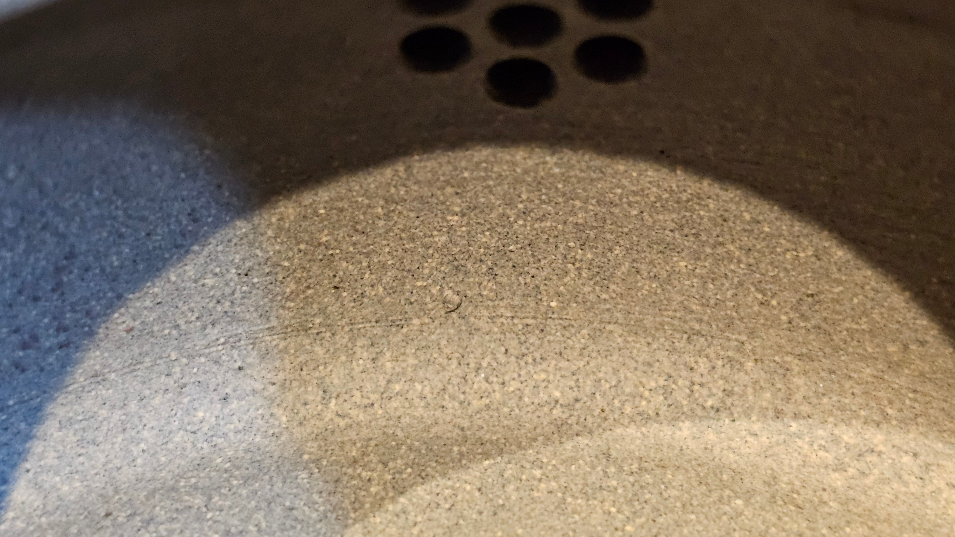 Ban Yue Hu《半月壶》~ "Half Moon Pot", 133.7ml, Qing Hui Duan 青灰段泥, by our Craftsman Zhang Huan 张欢, "Qing Gong Tu" 清供图 Engraving by Craftsman Nan Shan Lao Ren 南山老人 ~!Congratulations to Mr J.S.! 1114hrs 15th August 2025, Chicago, IL!