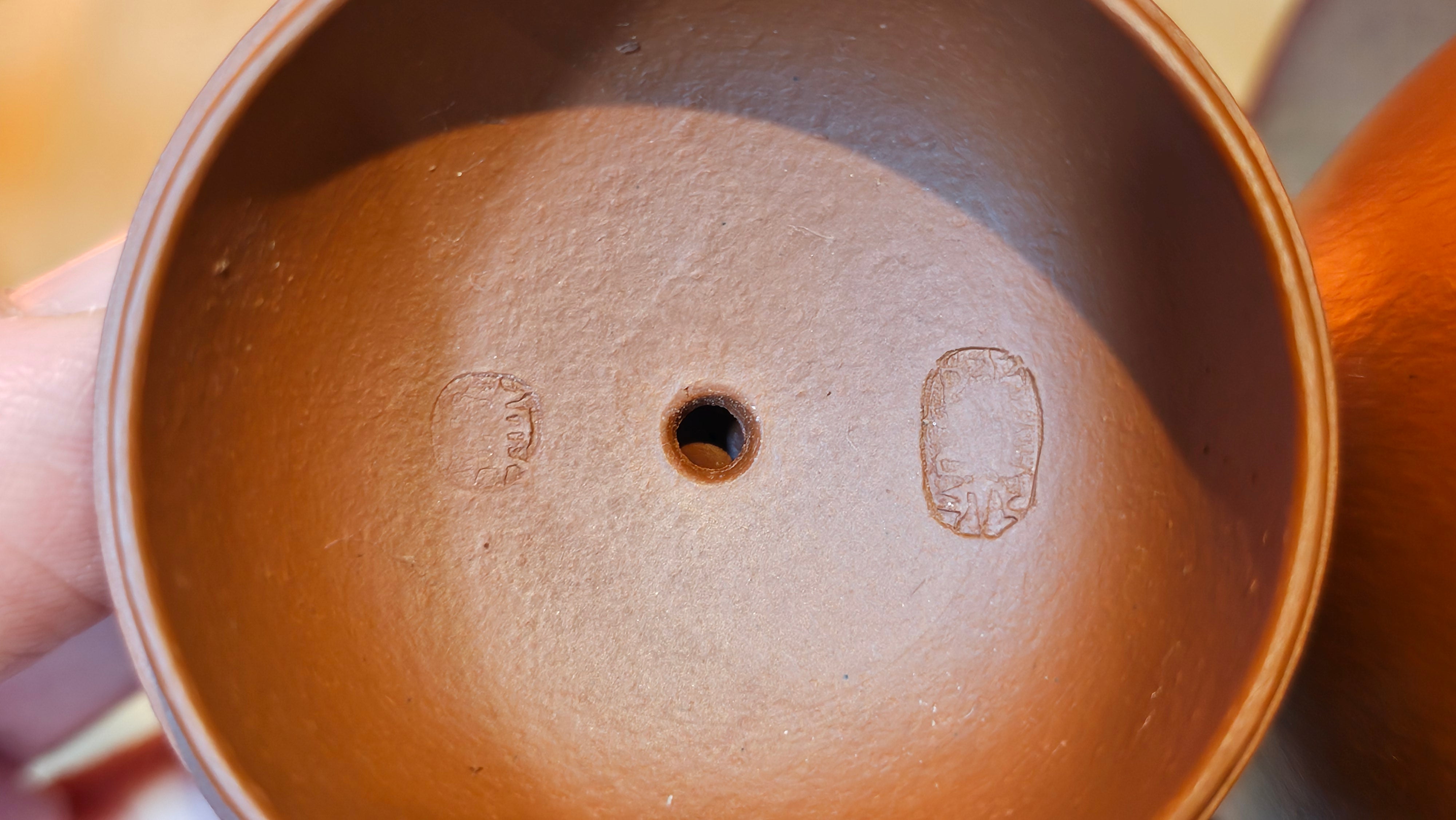 Mini! Qin Quan 秦权, with Oriental Clouds Embellishments 云朵贴花工艺, 115.5ml, Xiao Mei Yao Zhu Ni , by Craftsman Chen Yue Fei 陈跃飞 ~ Congratulations to Mr M.S.! 2049hrs!15th August 2025, Southbury, CT!