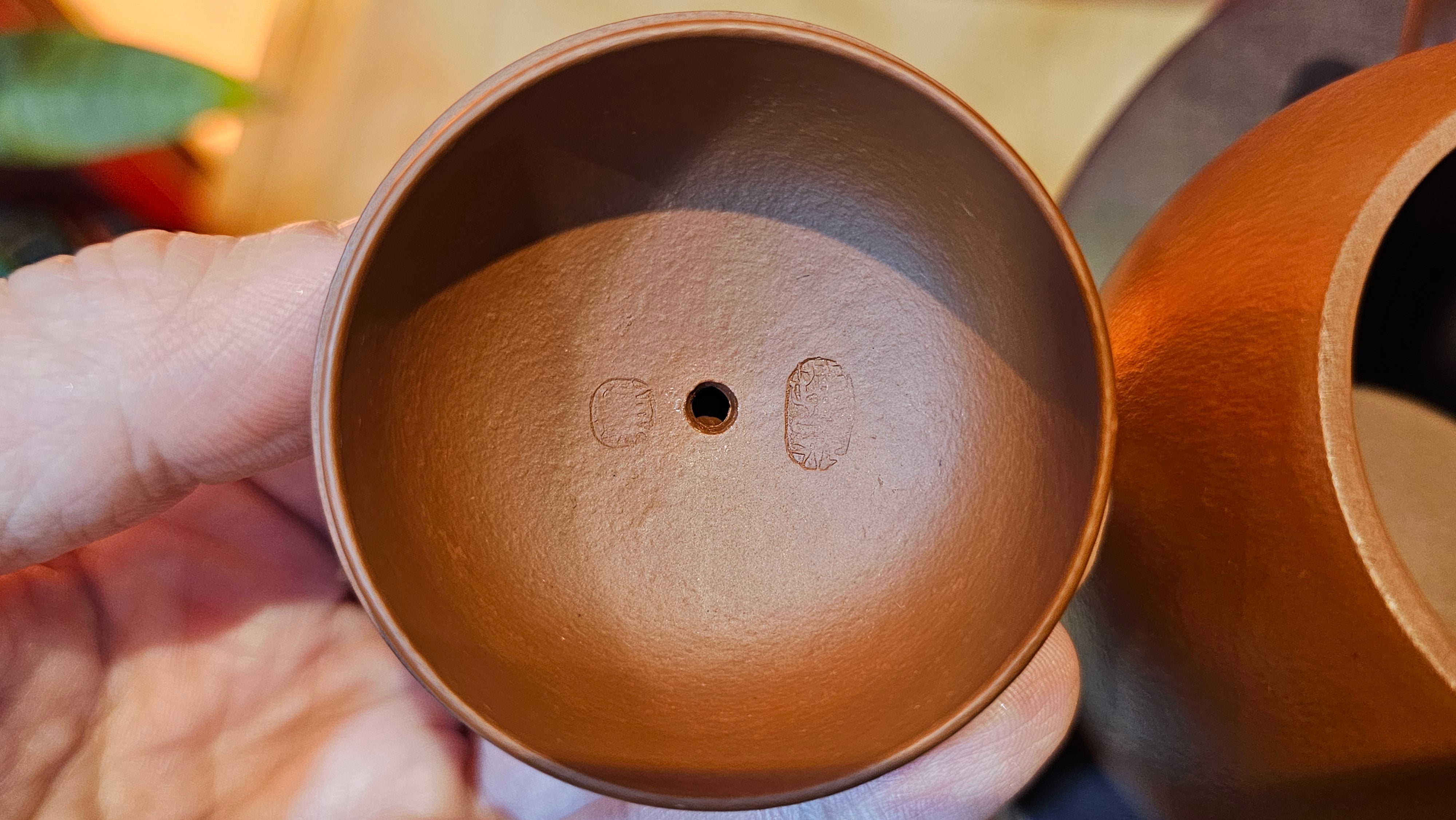 Qin Quan 秦权, with Oriental Clouds Embellishments 云朵贴花工艺, 196.9ml, Xiao Mei Yao Zhu Ni , by Craftsman Chen Yue Fei 陈跃飞 ~ Congratulations to Ms J.P.! 14058hrs 16th August 2025! Salem, OR!