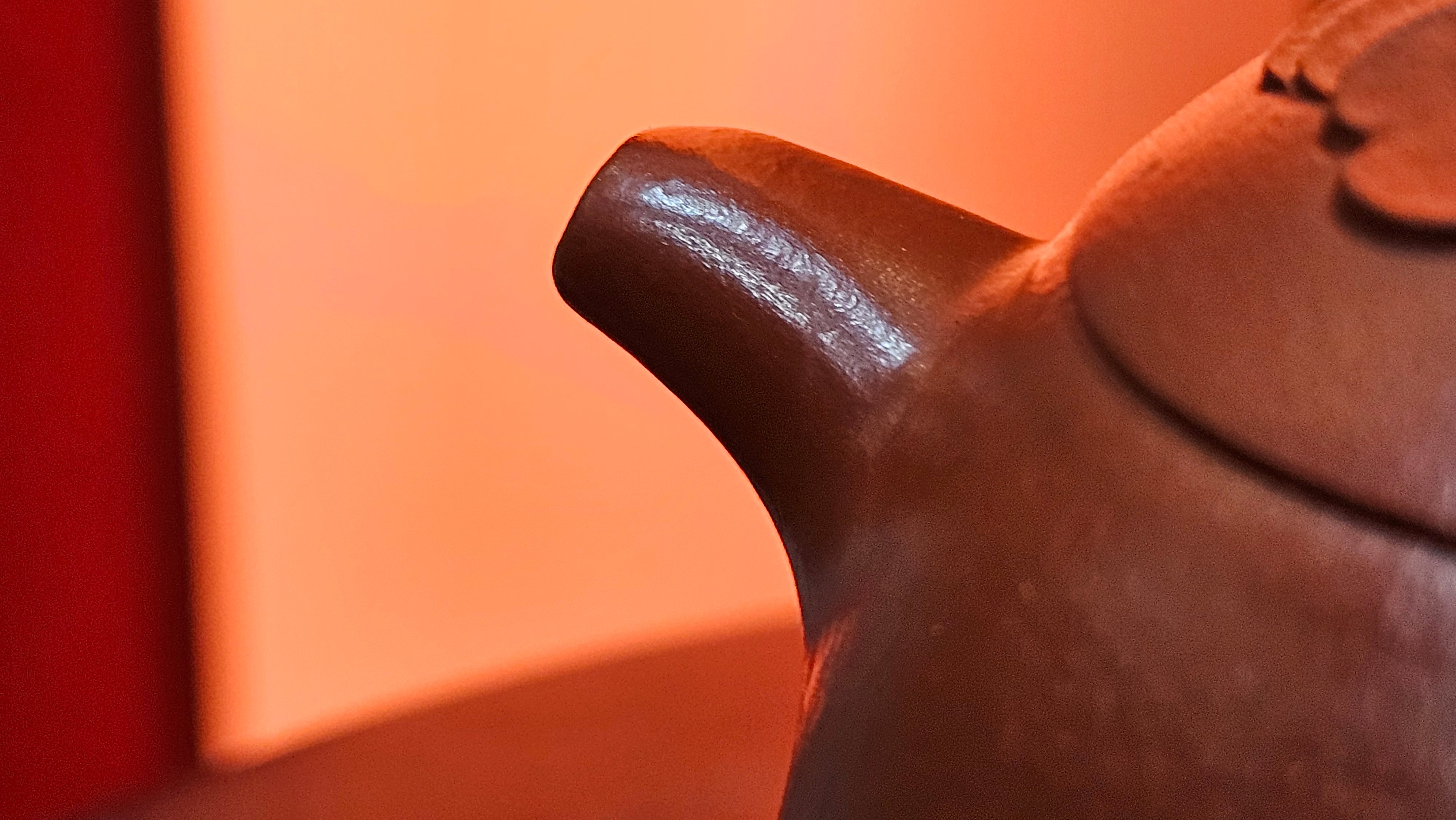 Mini! Qin Quan 秦权, with Oriental Clouds Embellishments 云朵贴花工艺, 115.5ml, Xiao Mei Yao Zhu Ni , by Craftsman Chen Yue Fei 陈跃飞 ~ Congratulations to Mr M.S.! 2049hrs!15th August 2025, Southbury, CT!