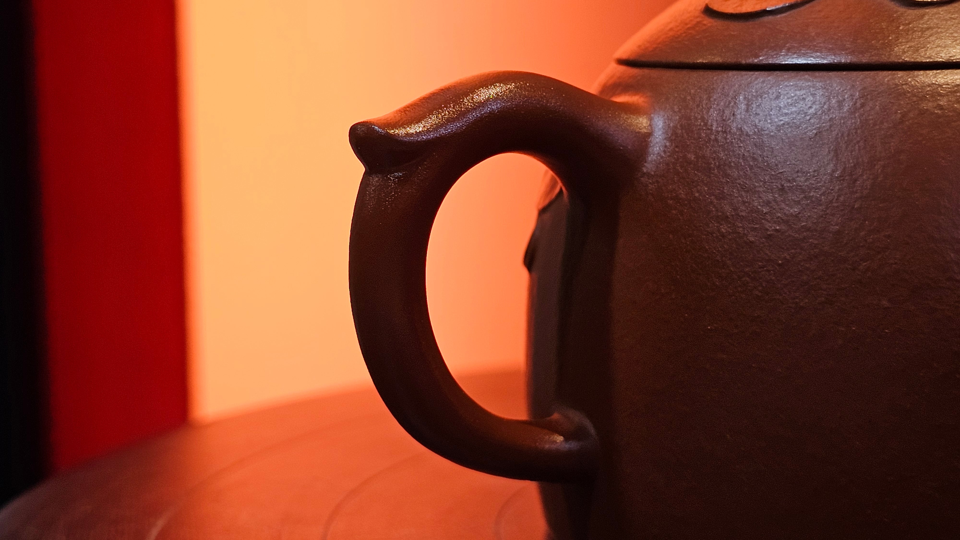 Mini! Qin Quan 秦权, with Oriental Clouds Embellishments 云朵贴花工艺, 115.5ml, Xiao Mei Yao Zhu Ni , by Craftsman Chen Yue Fei 陈跃飞 ~ Congratulations to Mr M.S.! 2049hrs!15th August 2025, Southbury, CT!