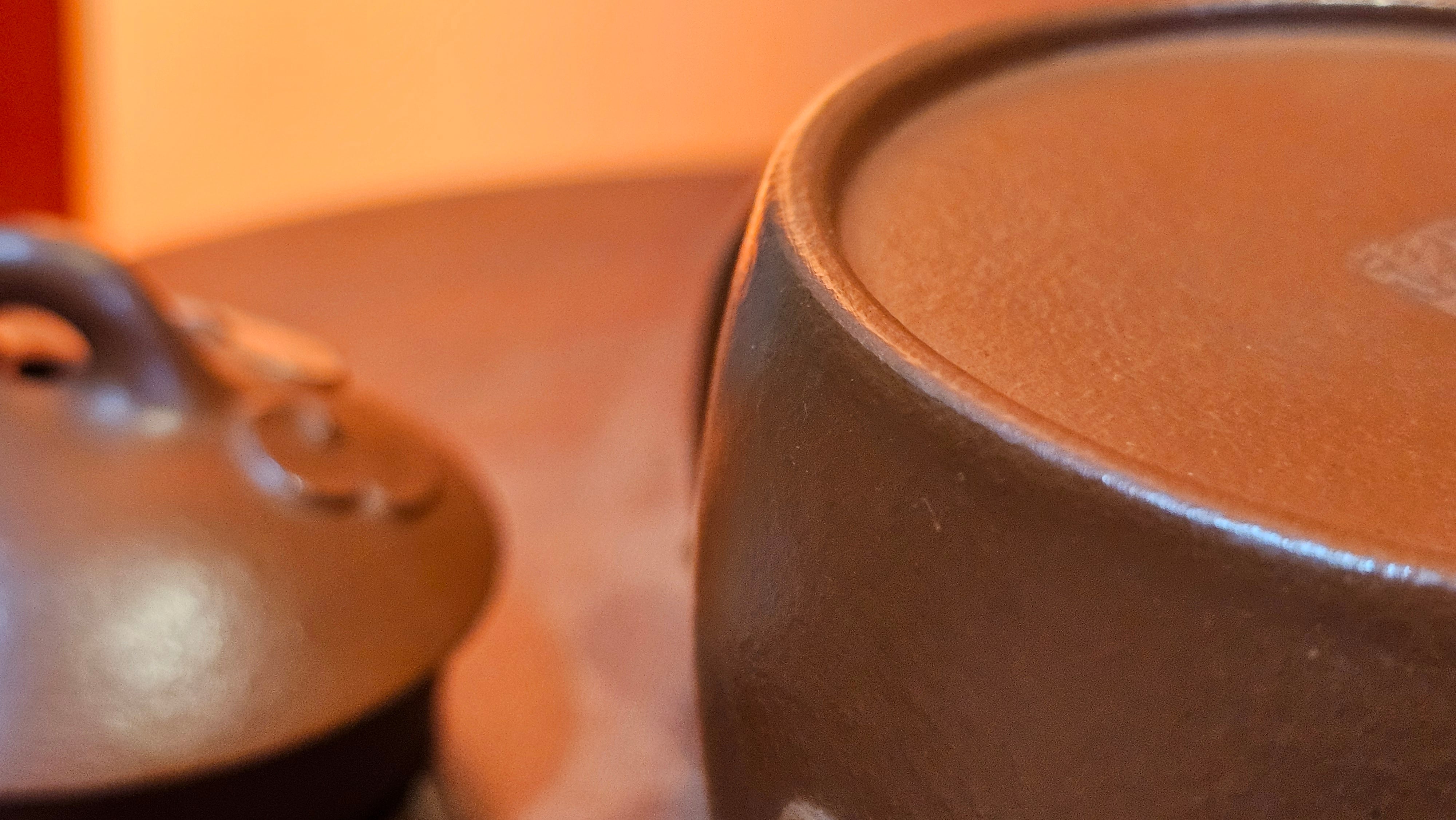 Mini! Qin Quan 秦权, with Oriental Clouds Embellishments 云朵贴花工艺, 115.5ml, Xiao Mei Yao Zhu Ni , by Craftsman Chen Yue Fei 陈跃飞 ~ Congratulations to Mr M.S.! 2049hrs!15th August 2025, Southbury, CT!