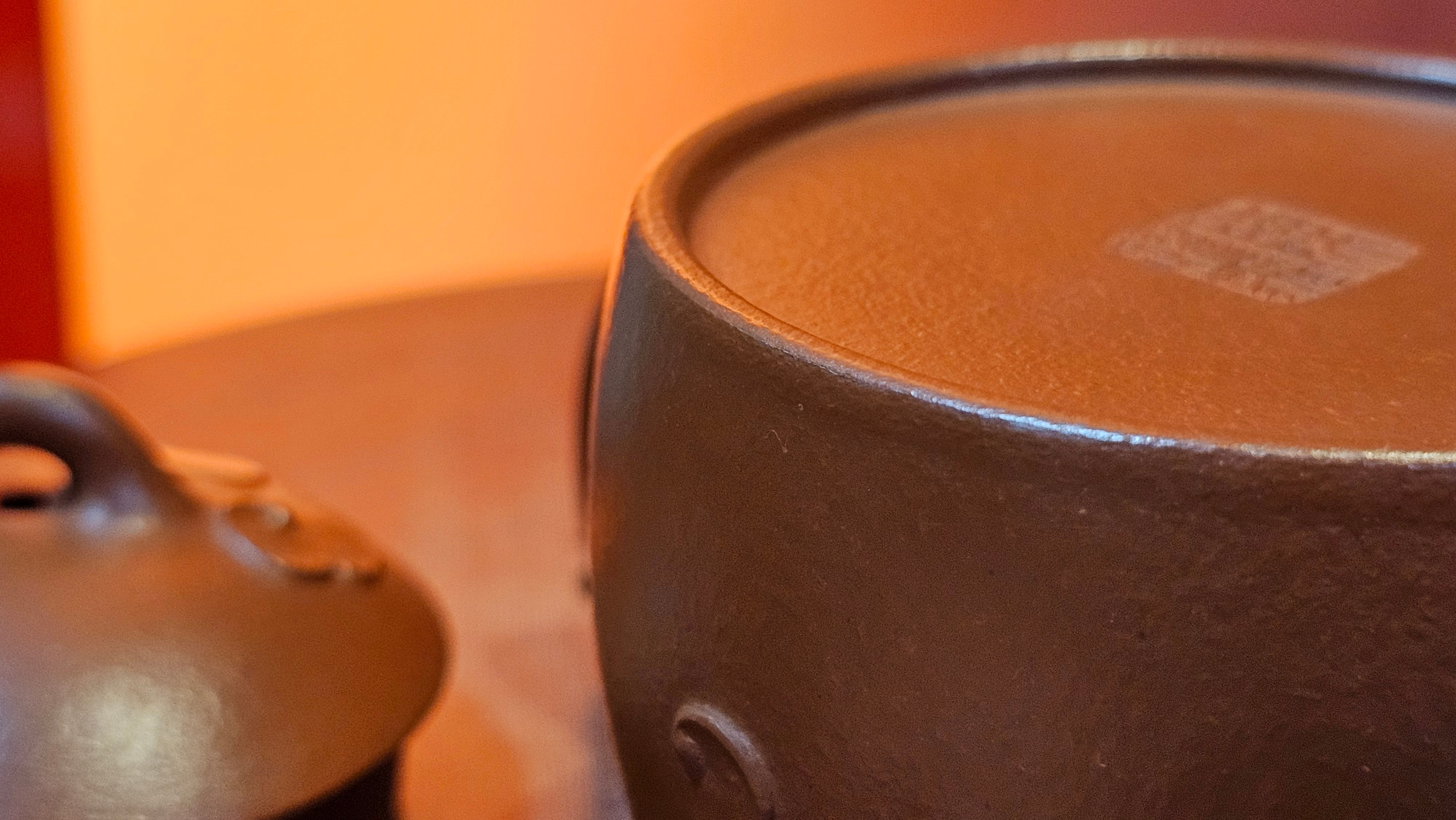 Mini! Qin Quan 秦权, with Oriental Clouds Embellishments 云朵贴花工艺, 115.5ml, Xiao Mei Yao Zhu Ni , by Craftsman Chen Yue Fei 陈跃飞 ~ Congratulations to Mr M.S.! 2049hrs!15th August 2025, Southbury, CT!