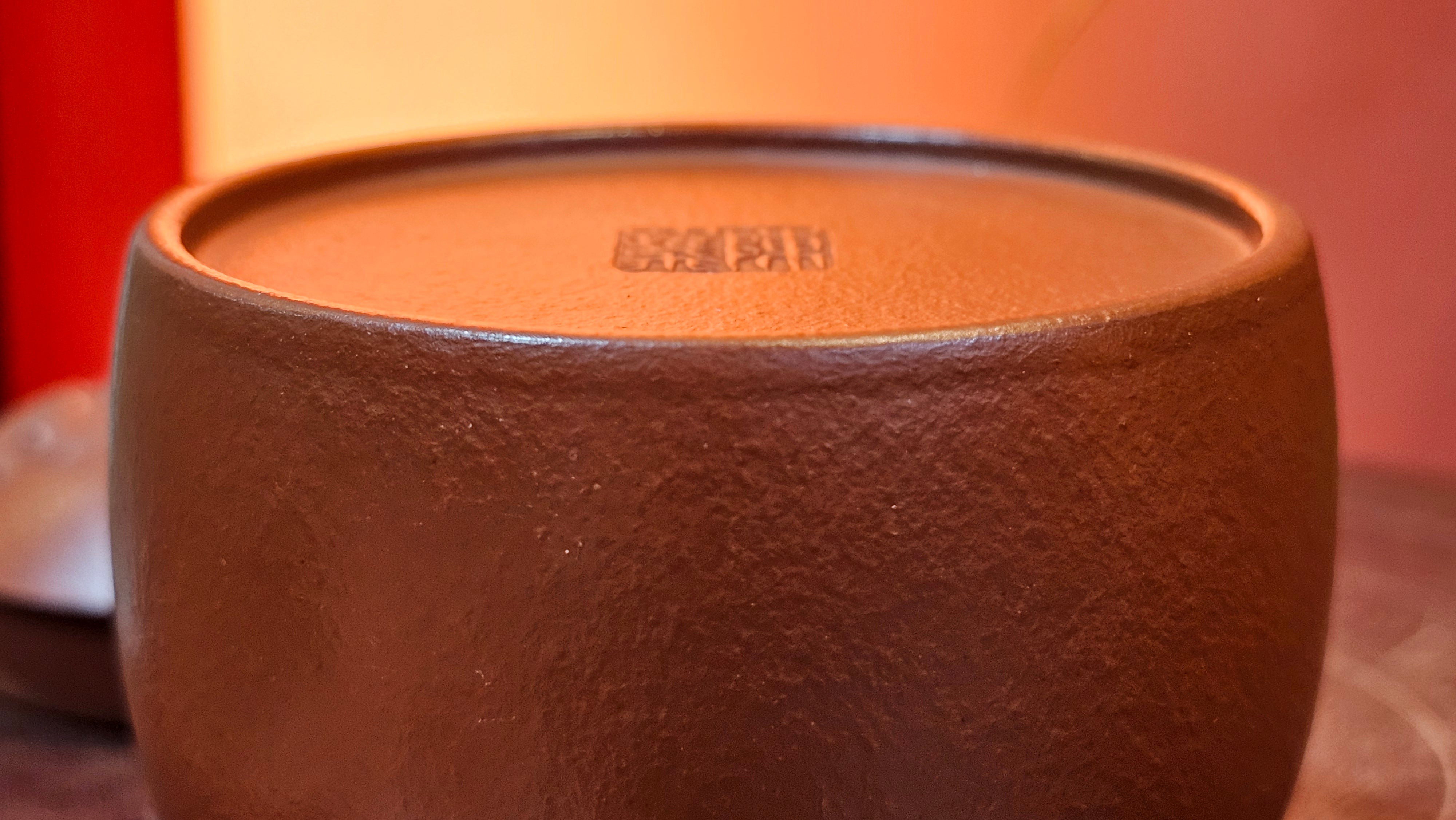 Mini! Qin Quan 秦权, with Oriental Clouds Embellishments 云朵贴花工艺, 115.5ml, Xiao Mei Yao Zhu Ni , by Craftsman Chen Yue Fei 陈跃飞 ~ Congratulations to Mr M.S.! 2049hrs!15th August 2025, Southbury, CT!