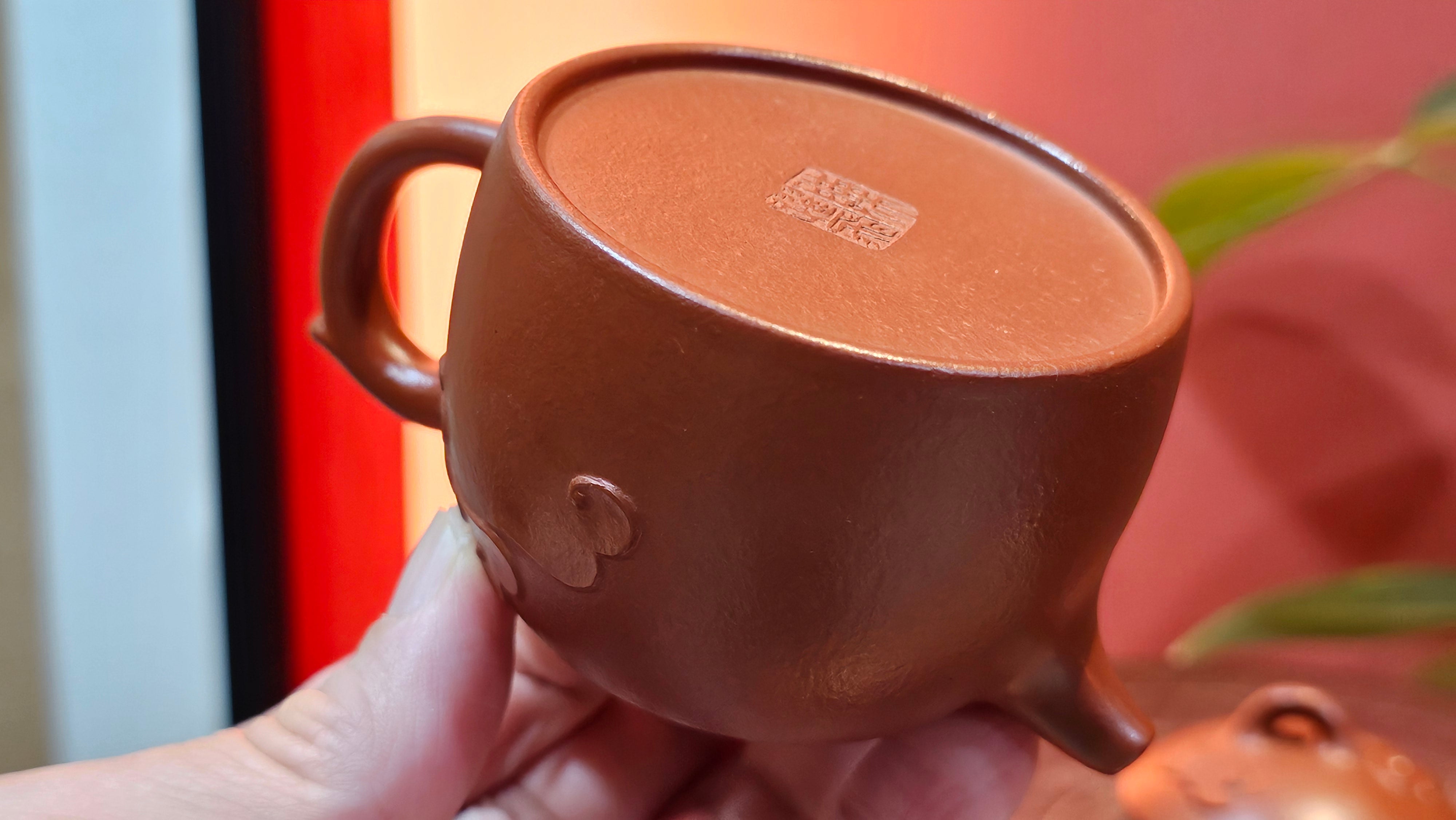 Mini! Qin Quan 秦权, with Oriental Clouds Embellishments 云朵贴花工艺, 115.5ml, Xiao Mei Yao Zhu Ni , by Craftsman Chen Yue Fei 陈跃飞 ~ Congratulations to Mr M.S.! 2049hrs!15th August 2025, Southbury, CT!