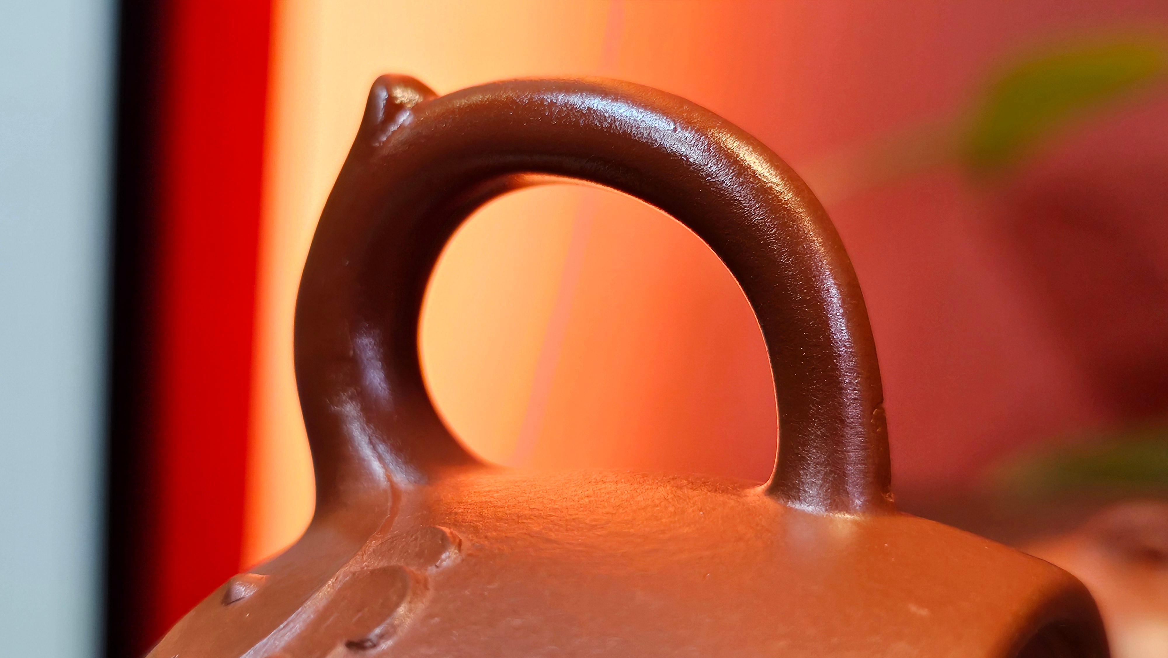 Mini! Qin Quan 秦权, with Oriental Clouds Embellishments 云朵贴花工艺, 115.5ml, Xiao Mei Yao Zhu Ni , by Craftsman Chen Yue Fei 陈跃飞 ~ Congratulations to Mr M.S.! 2049hrs!15th August 2025, Southbury, CT!