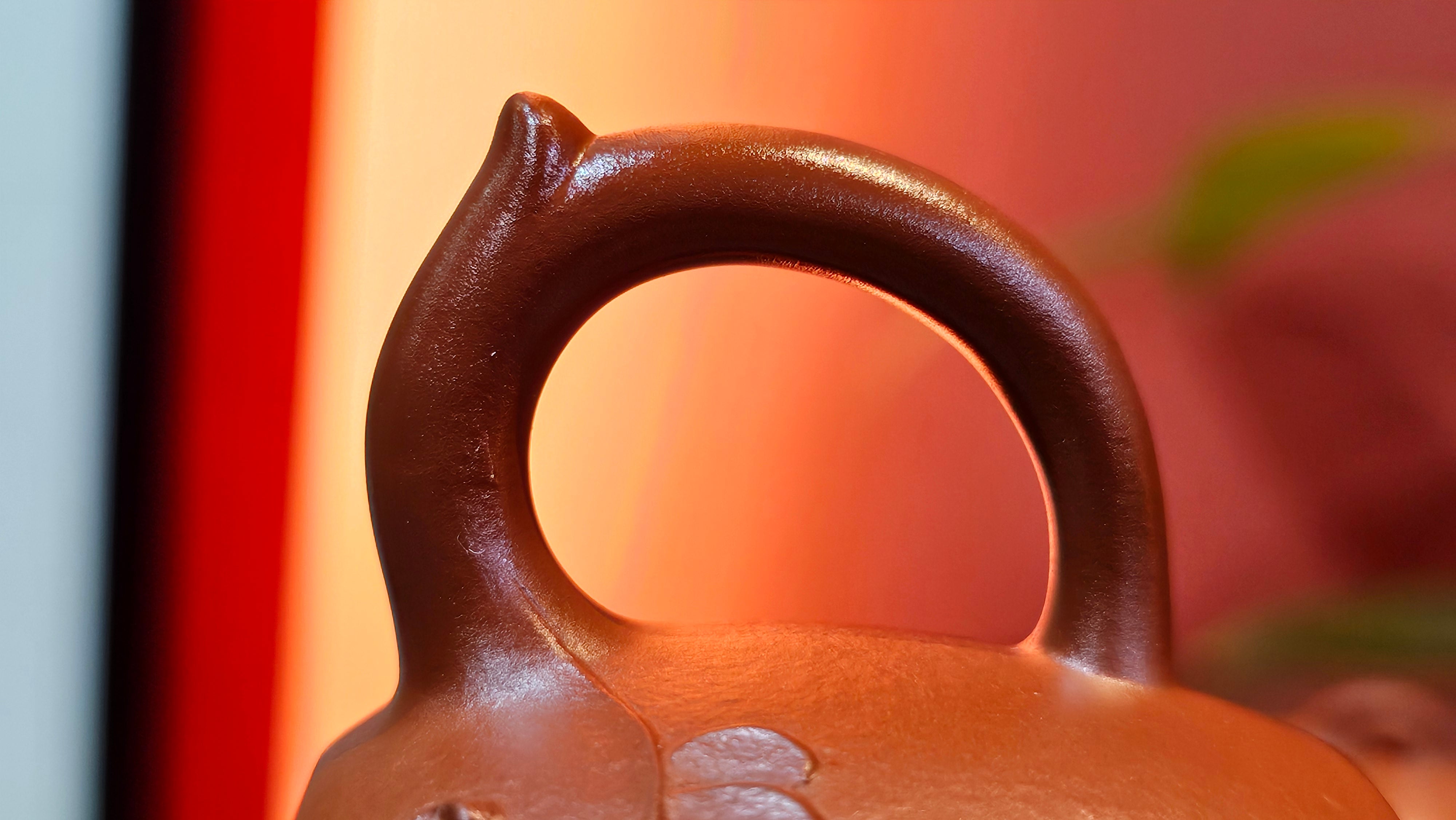 Mini! Qin Quan 秦权, with Oriental Clouds Embellishments 云朵贴花工艺, 115.5ml, Xiao Mei Yao Zhu Ni , by Craftsman Chen Yue Fei 陈跃飞 ~ Congratulations to Mr M.S.! 2049hrs!15th August 2025, Southbury, CT!