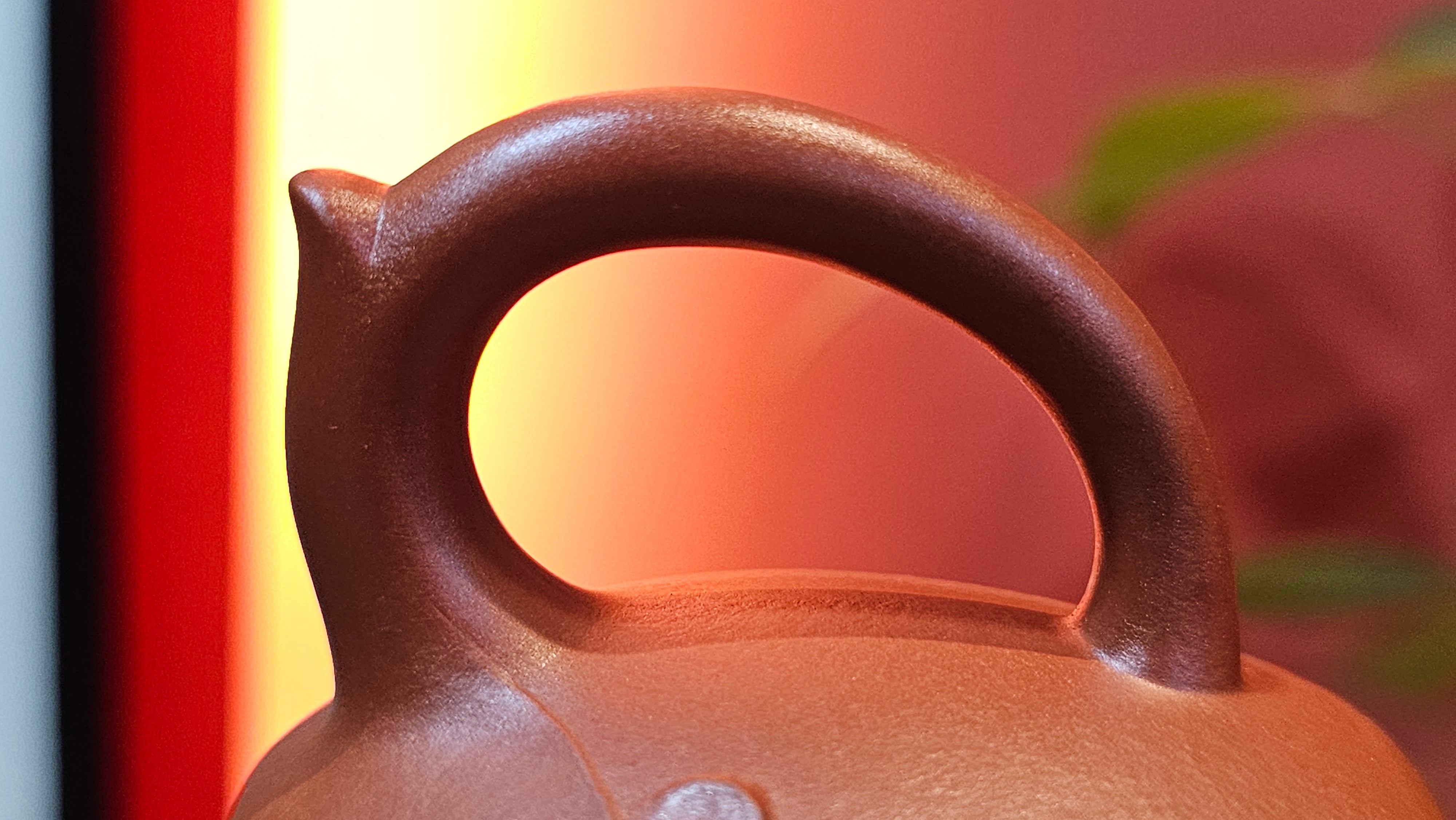 Qin Quan 秦权, with Oriental Clouds Embellishments 云朵贴花工艺, 196.9ml, Xiao Mei Yao Zhu Ni , by Craftsman Chen Yue Fei 陈跃飞 ~ Congratulations to Ms J.P.! 14058hrs 16th August 2025! Salem, OR!