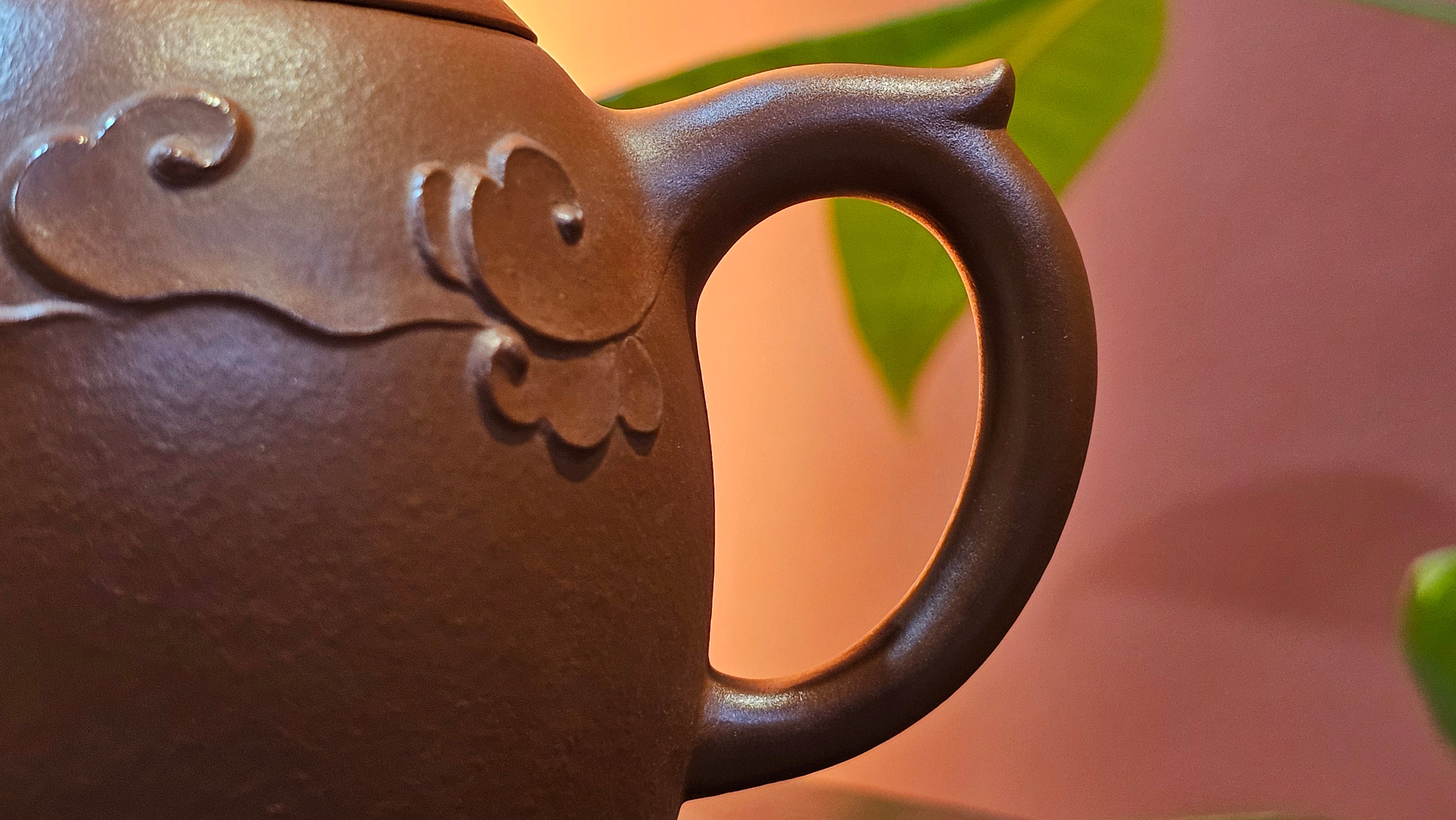 Qin Quan 秦权, with Oriental Clouds Embellishments 云朵贴花工艺, 196.9ml, Xiao Mei Yao Zhu Ni , by Craftsman Chen Yue Fei 陈跃飞 ~ Congratulations to Ms J.P.! 14058hrs 16th August 2025! Salem, OR!