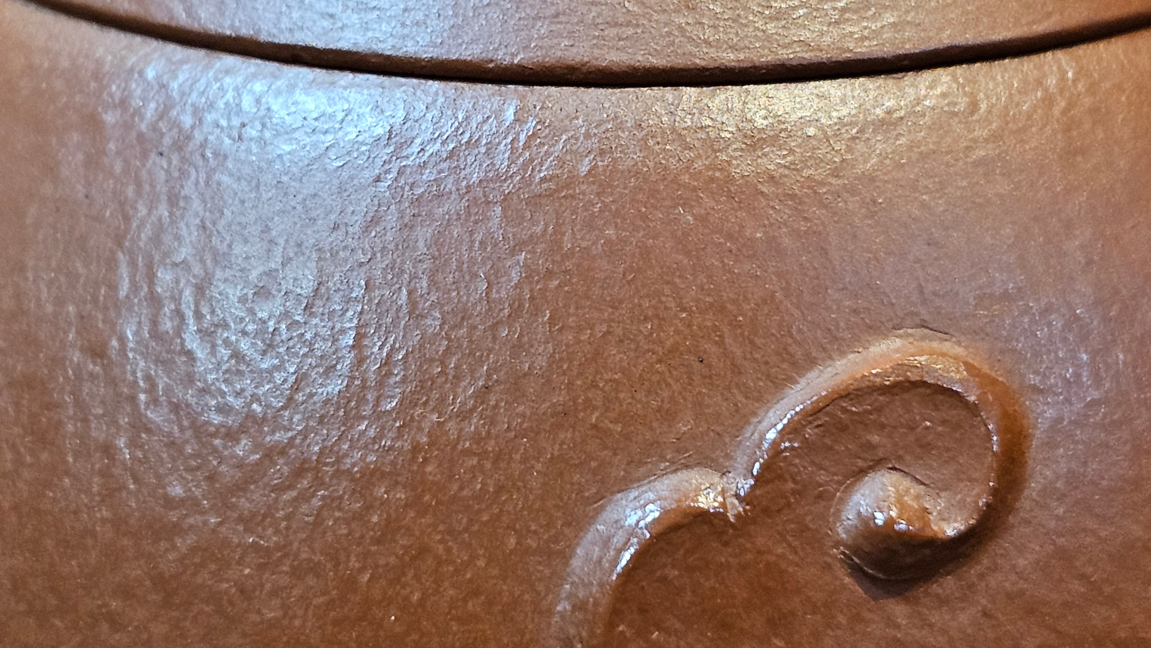 Qin Quan 秦权, with Oriental Clouds Embellishments 云朵贴花工艺, 196.9ml, Xiao Mei Yao Zhu Ni , by Craftsman Chen Yue Fei 陈跃飞 ~ Congratulations to Ms J.P.! 14058hrs 16th August 2025! Salem, OR!