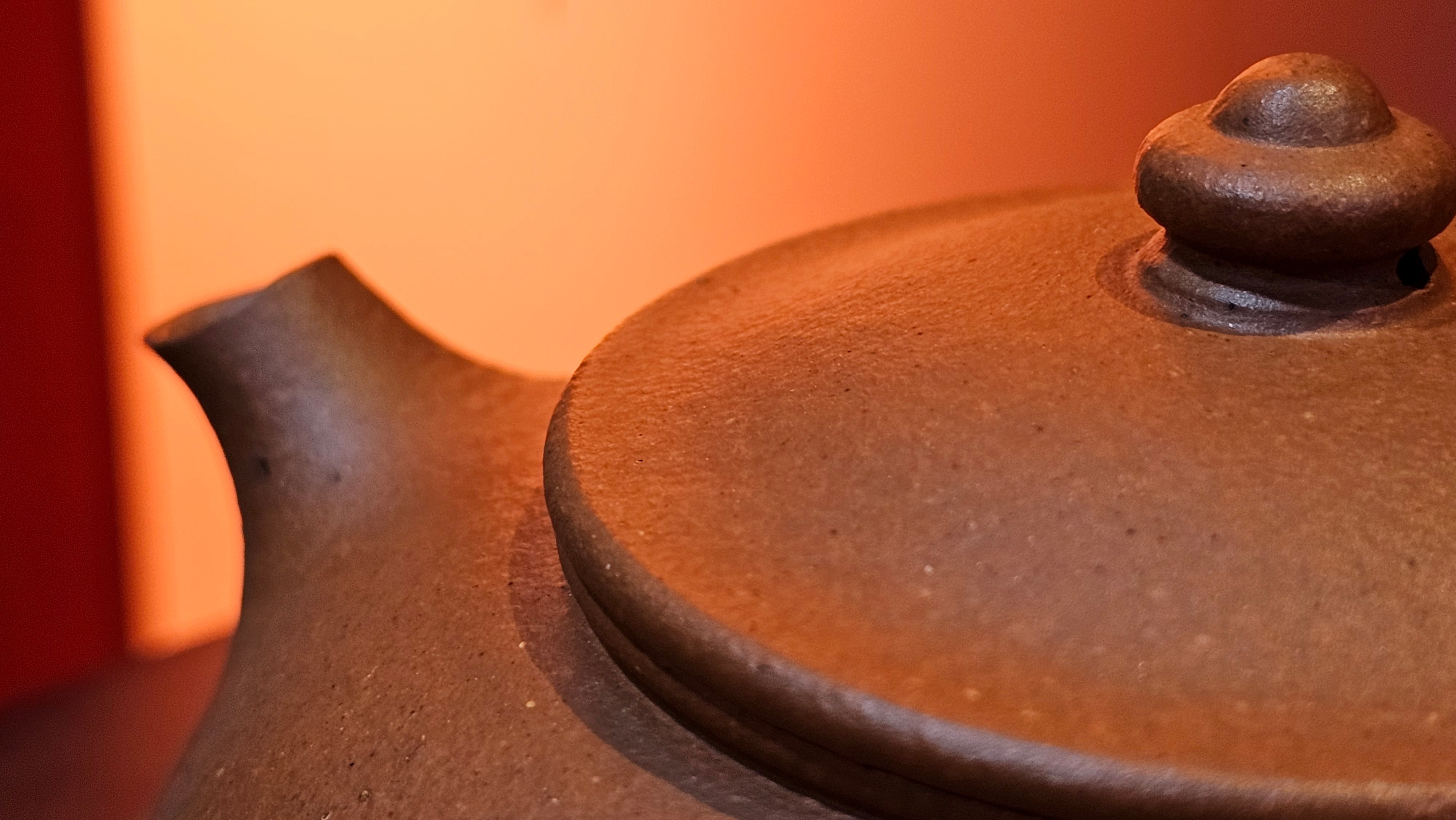 Han Jiang 寒江, 209.3ml, rare Zhu Sha 朱砂 (highest granularity form of ZhuNi), by Craftsman Gu Xiao Ming 顾小明 ~ Congratulations to Mr K.B.! 1555hrs 26th August 2025, Lake Oswego! OR!