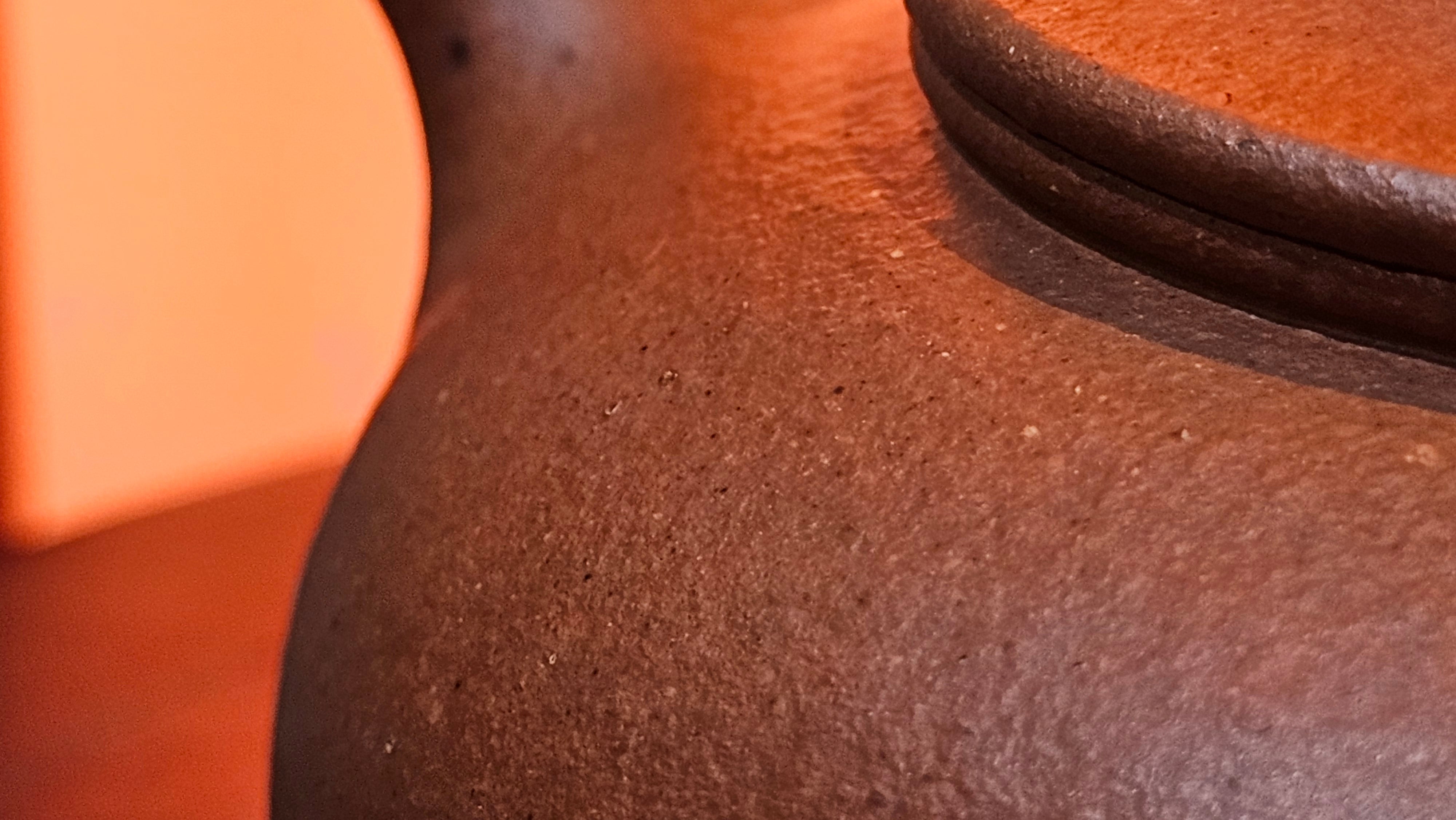 Han Jiang 寒江, 209.3ml, rare Zhu Sha 朱砂 (highest granularity form of ZhuNi), by Craftsman Gu Xiao Ming 顾小明 ~ Congratulations to Mr K.B.! 1555hrs 26th August 2025, Lake Oswego! OR!