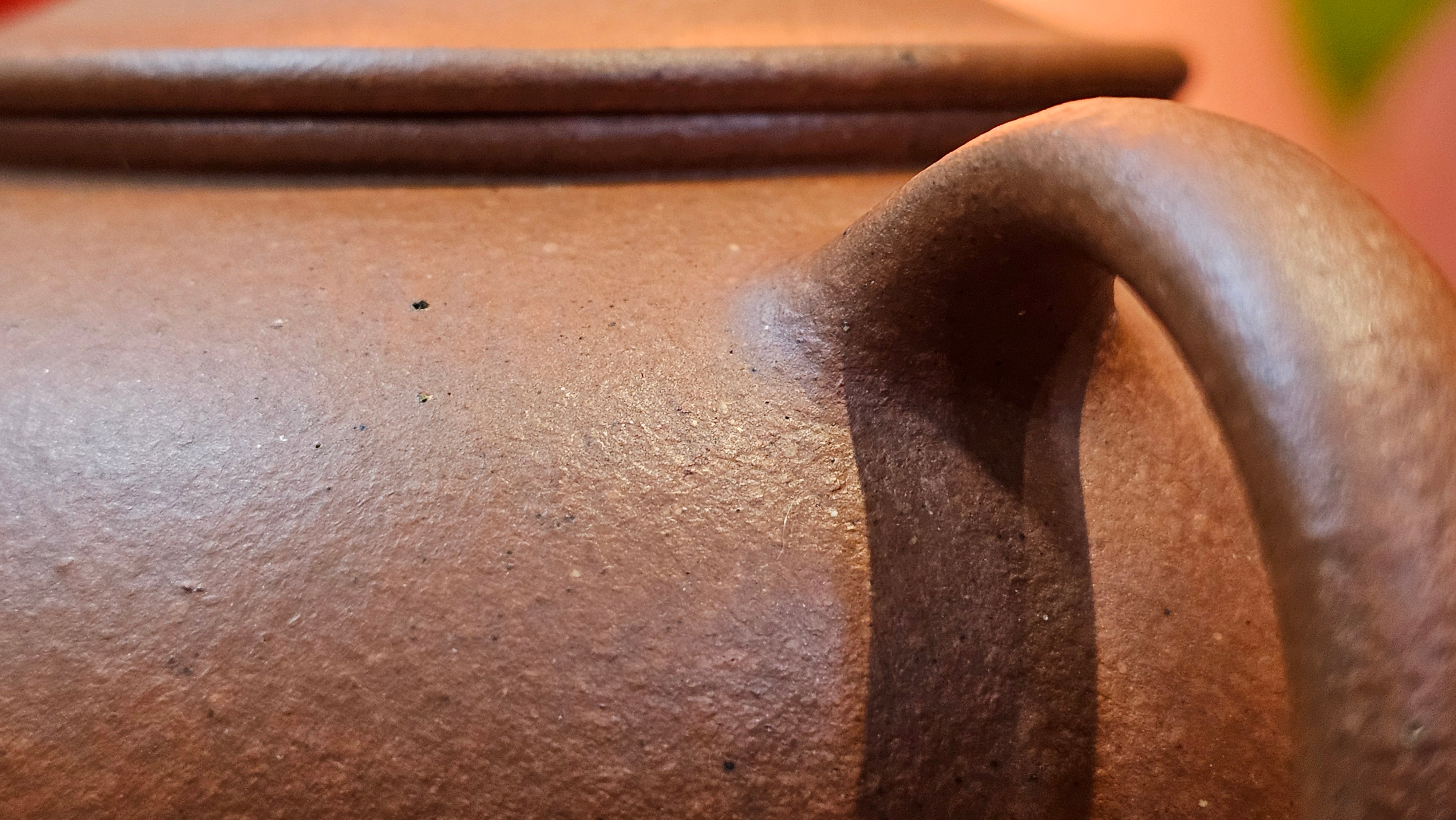 Han Jiang 寒江, 209.3ml, rare Zhu Sha 朱砂 (highest granularity form of ZhuNi), by Craftsman Gu Xiao Ming 顾小明 ~ Congratulations to Mr K.B.! 1555hrs 26th August 2025, Lake Oswego! OR!