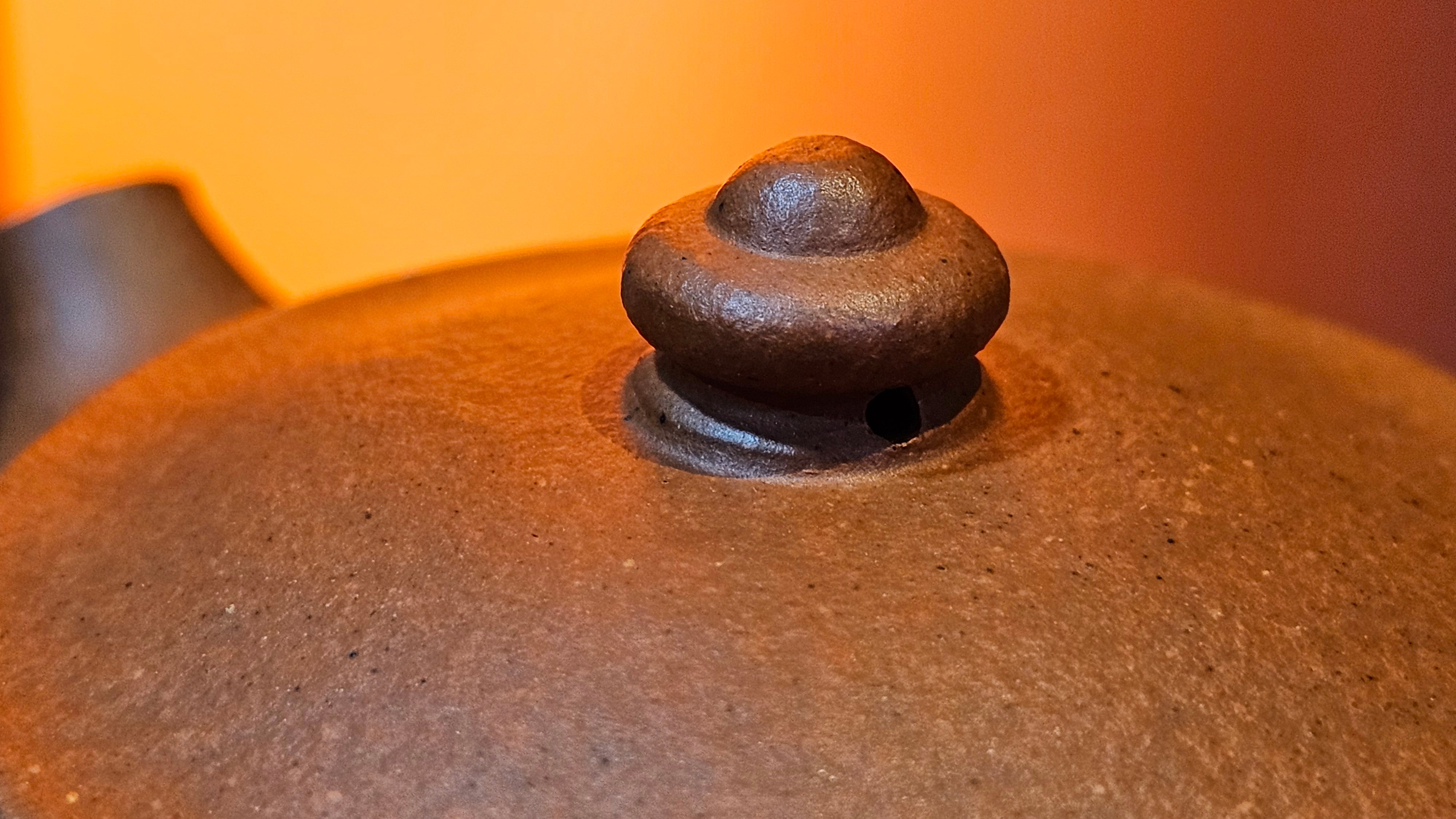 Han Jiang 寒江, 209.3ml, rare Zhu Sha 朱砂 (highest granularity form of ZhuNi), by Craftsman Gu Xiao Ming 顾小明 ~ Congratulations to Mr K.B.! 1555hrs 26th August 2025, Lake Oswego! OR!