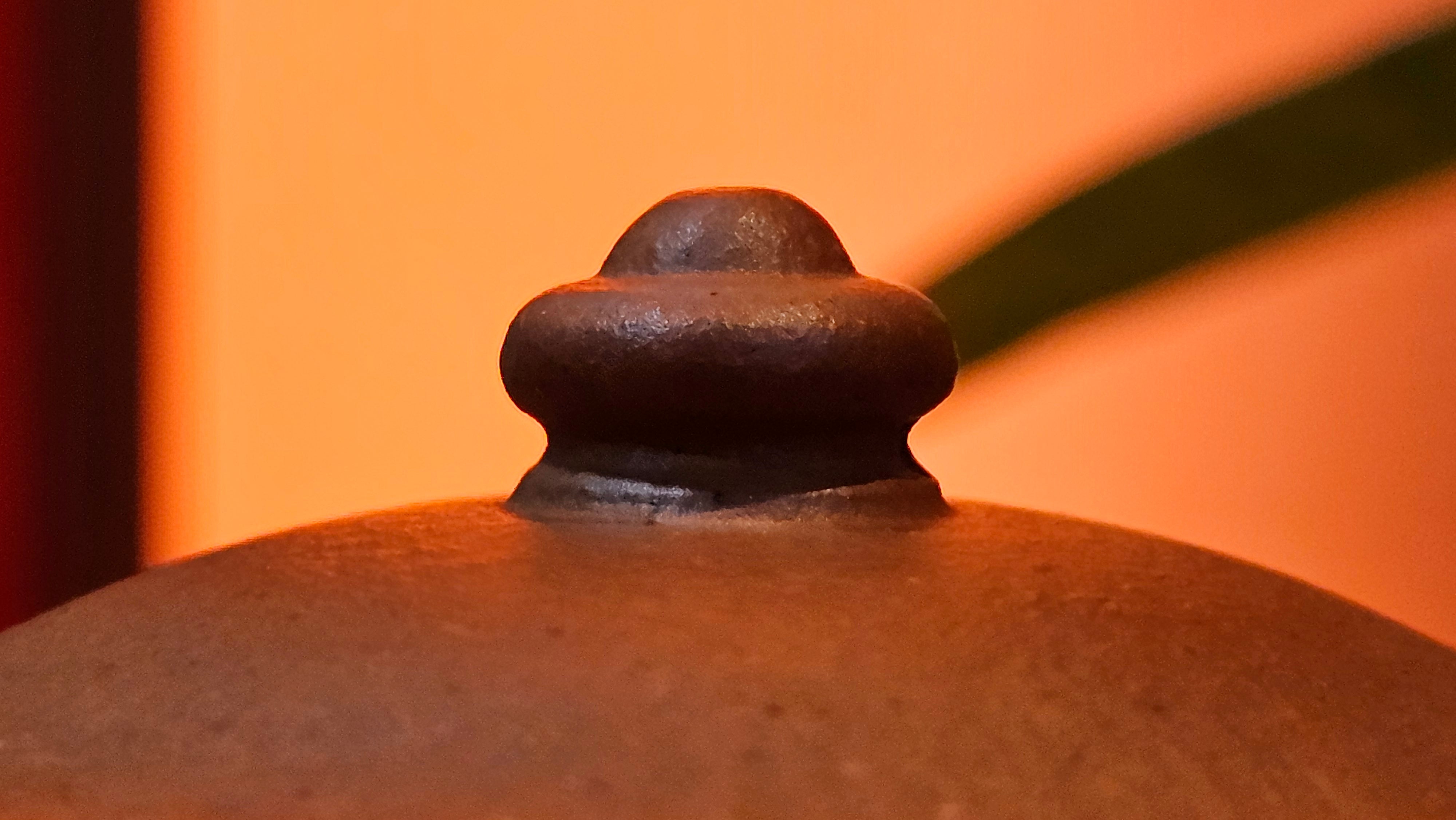 Han Jiang 寒江, 209.3ml, rare Zhu Sha 朱砂 (highest granularity form of ZhuNi), by Craftsman Gu Xiao Ming 顾小明 ~ Congratulations to Mr K.B.! 1555hrs 26th August 2025, Lake Oswego! OR!