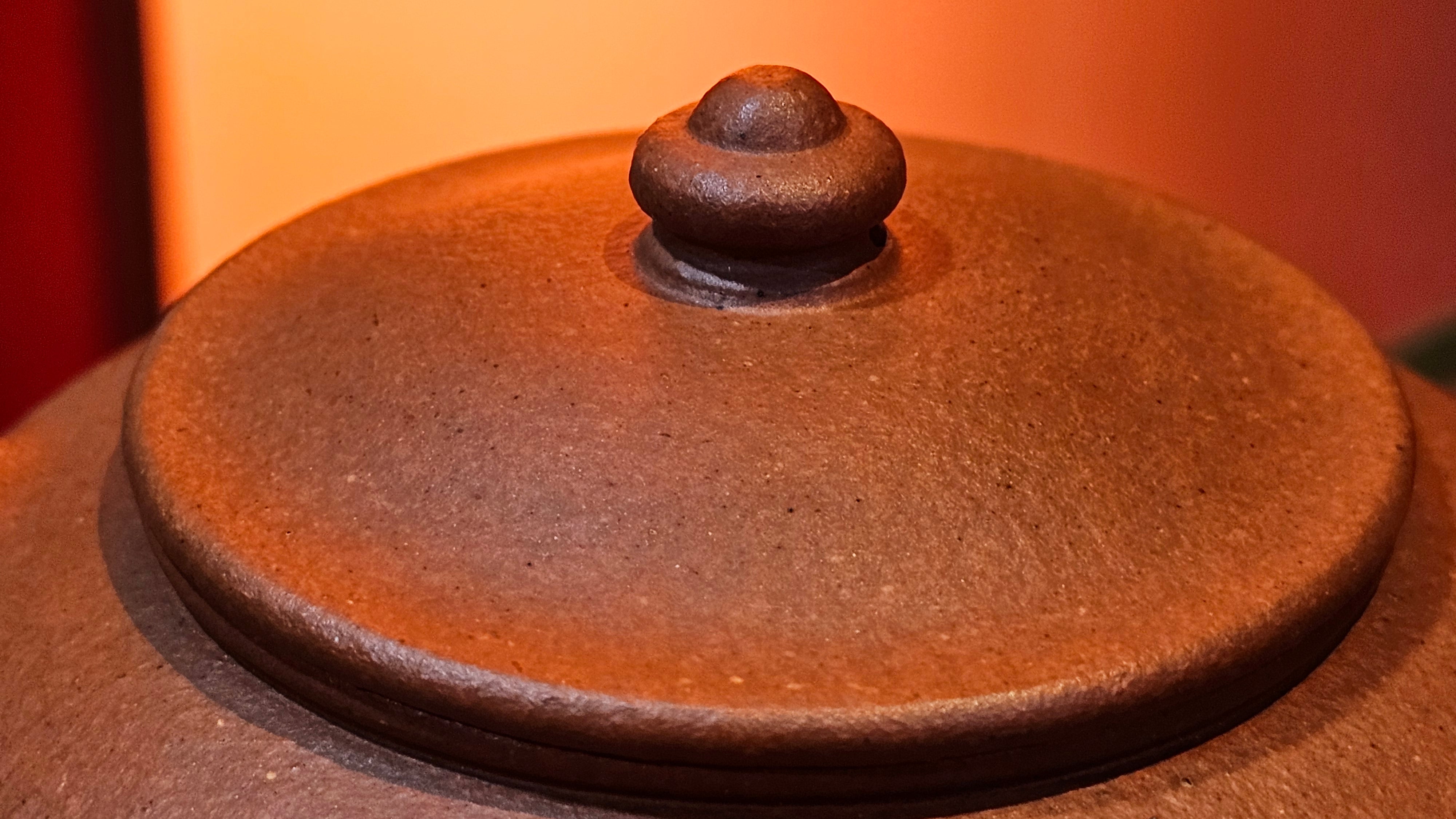 Han Jiang 寒江, 209.3ml, rare Zhu Sha 朱砂 (highest granularity form of ZhuNi), by Craftsman Gu Xiao Ming 顾小明 ~ Congratulations to Mr K.B.! 1555hrs 26th August 2025, Lake Oswego! OR!