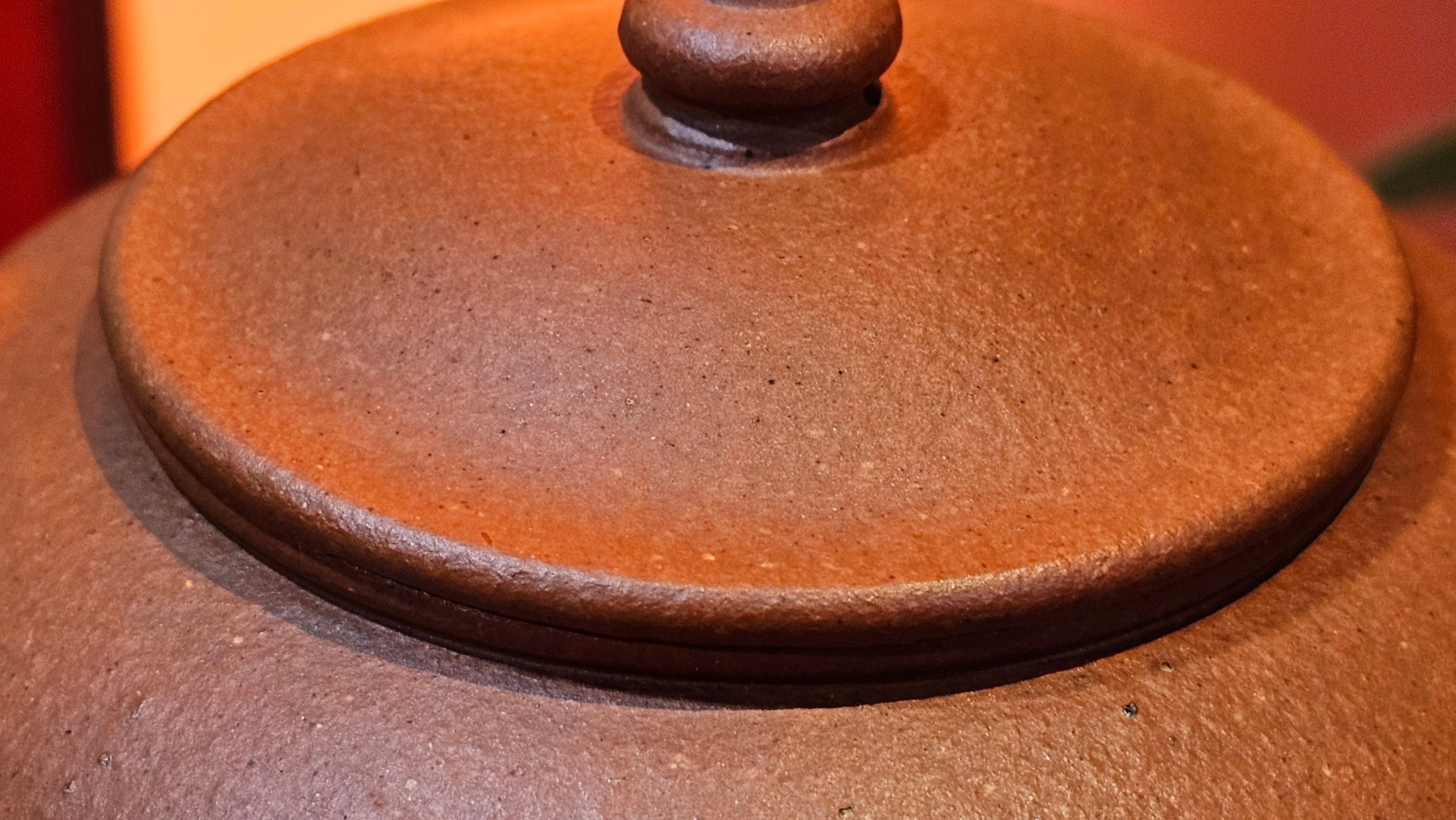 Han Jiang 寒江, 209.3ml, rare Zhu Sha 朱砂 (highest granularity form of ZhuNi), by Craftsman Gu Xiao Ming 顾小明 ~ Congratulations to Mr K.B.! 1555hrs 26th August 2025, Lake Oswego! OR!