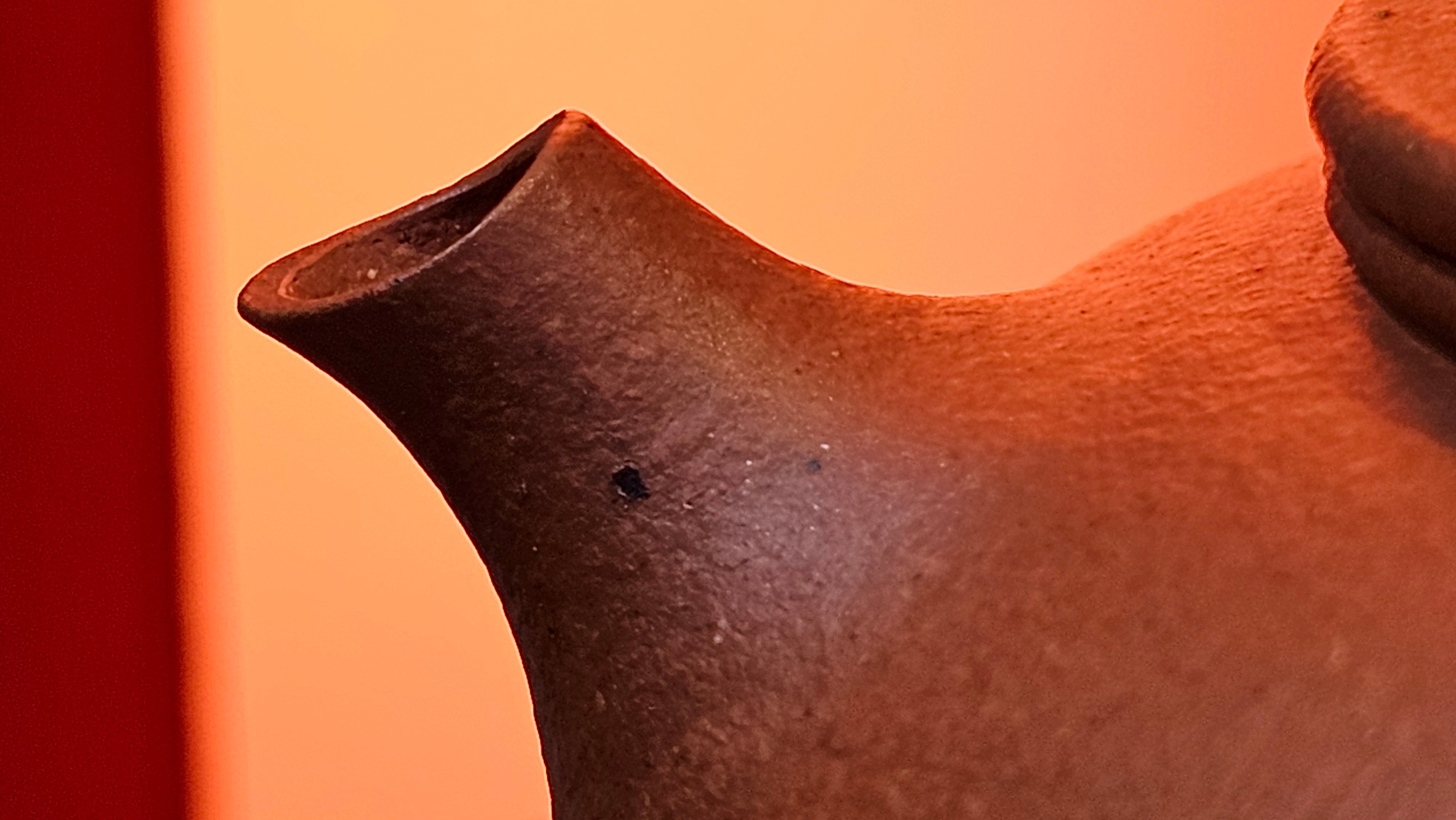 Han Jiang 寒江, 209.3ml, rare Zhu Sha 朱砂 (highest granularity form of ZhuNi), by Craftsman Gu Xiao Ming 顾小明 ~ Congratulations to Mr K.B.! 1555hrs 26th August 2025, Lake Oswego! OR!