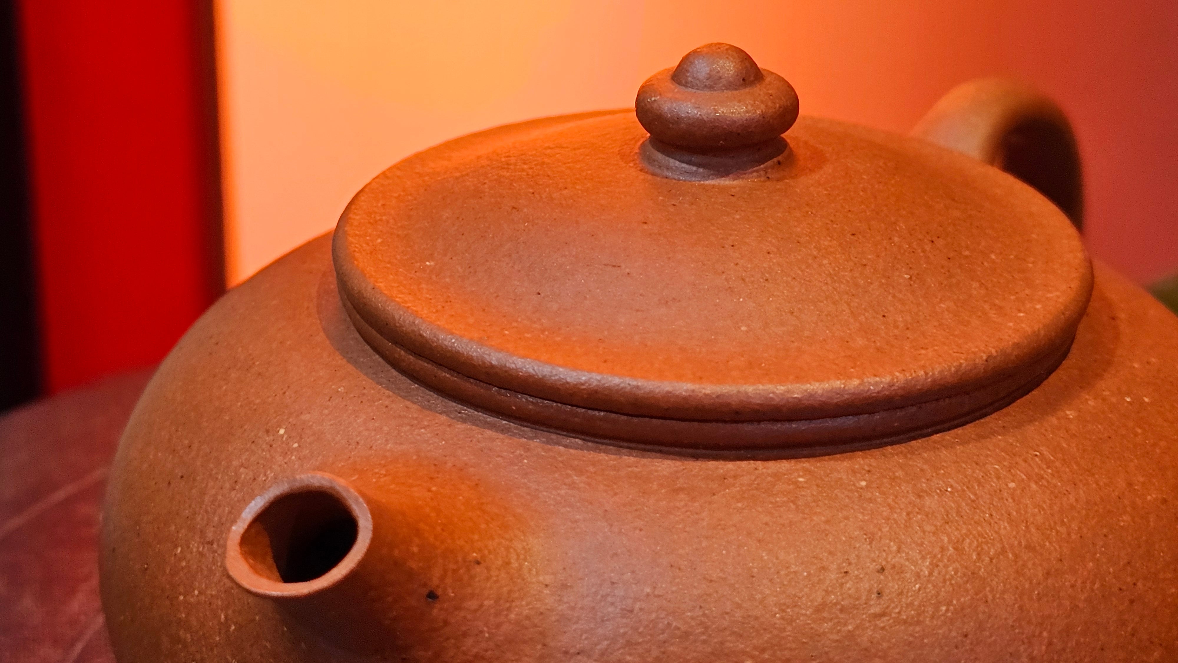 Han Jiang 寒江, 209.3ml, rare Zhu Sha 朱砂 (highest granularity form of ZhuNi), by Craftsman Gu Xiao Ming 顾小明 ~ Congratulations to Mr K.B.! 1555hrs 26th August 2025, Lake Oswego! OR!