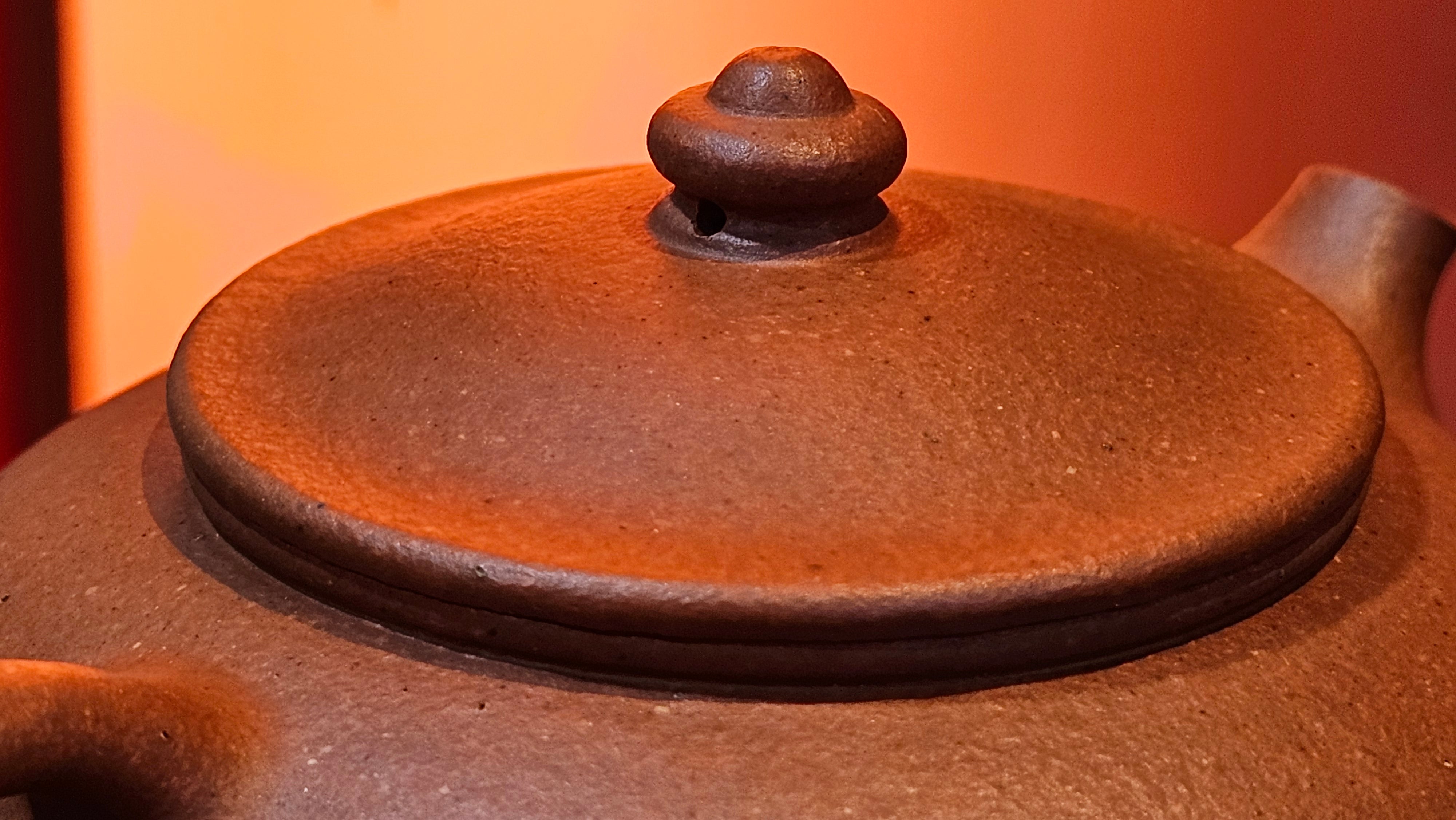 Han Jiang 寒江, 209.3ml, rare Zhu Sha 朱砂 (highest granularity form of ZhuNi), by Craftsman Gu Xiao Ming 顾小明 ~ Congratulations to Mr K.B.! 1555hrs 26th August 2025, Lake Oswego! OR!