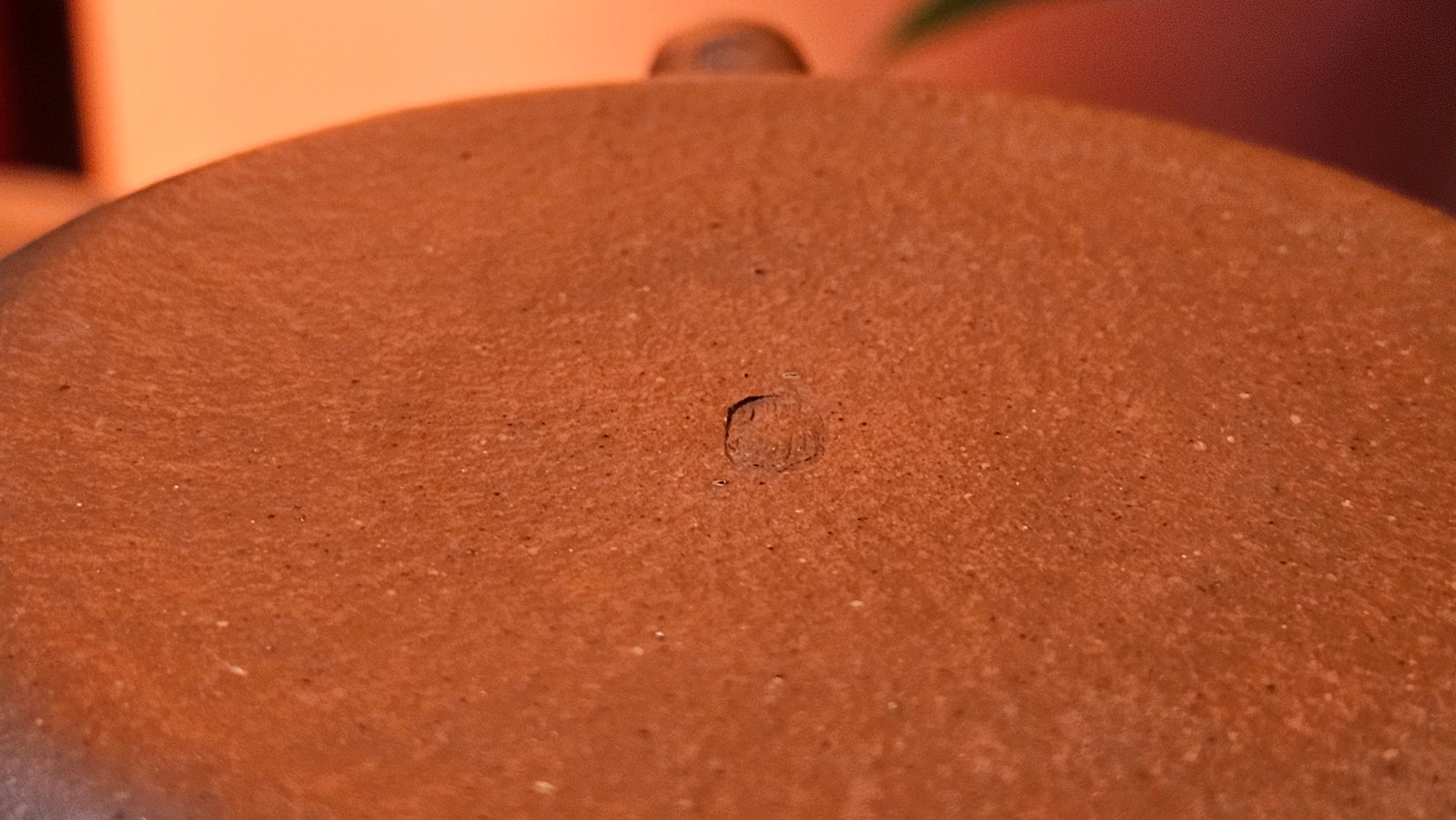 Han Jiang 寒江, 209.3ml, rare Zhu Sha 朱砂 (highest granularity form of ZhuNi), by Craftsman Gu Xiao Ming 顾小明 ~ Congratulations to Mr K.B.! 1555hrs 26th August 2025, Lake Oswego! OR!