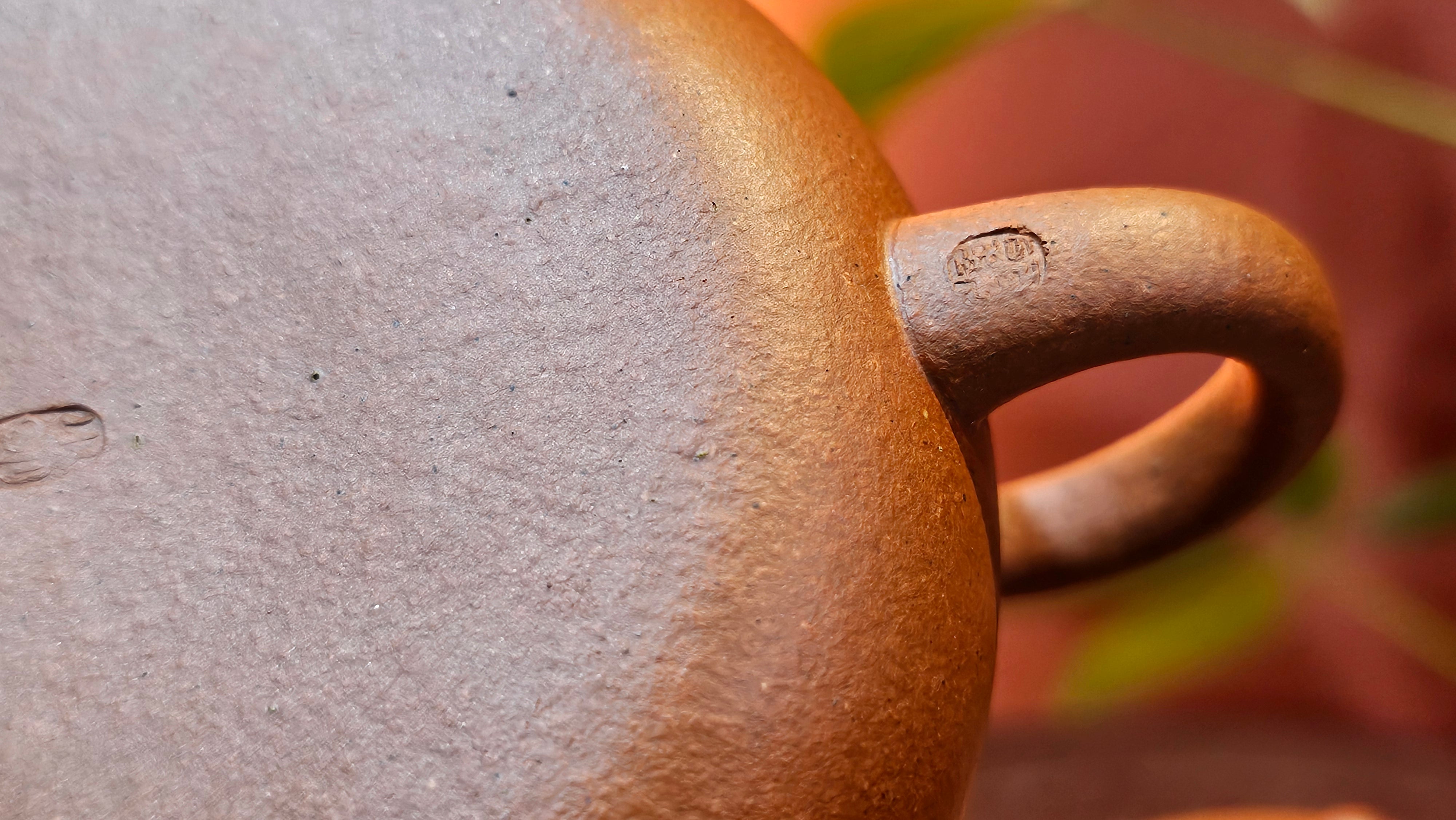 Han Jiang 寒江, 209.3ml, rare Zhu Sha 朱砂 (highest granularity form of ZhuNi), by Craftsman Gu Xiao Ming 顾小明 ~ Congratulations to Mr K.B.! 1555hrs 26th August 2025, Lake Oswego! OR!