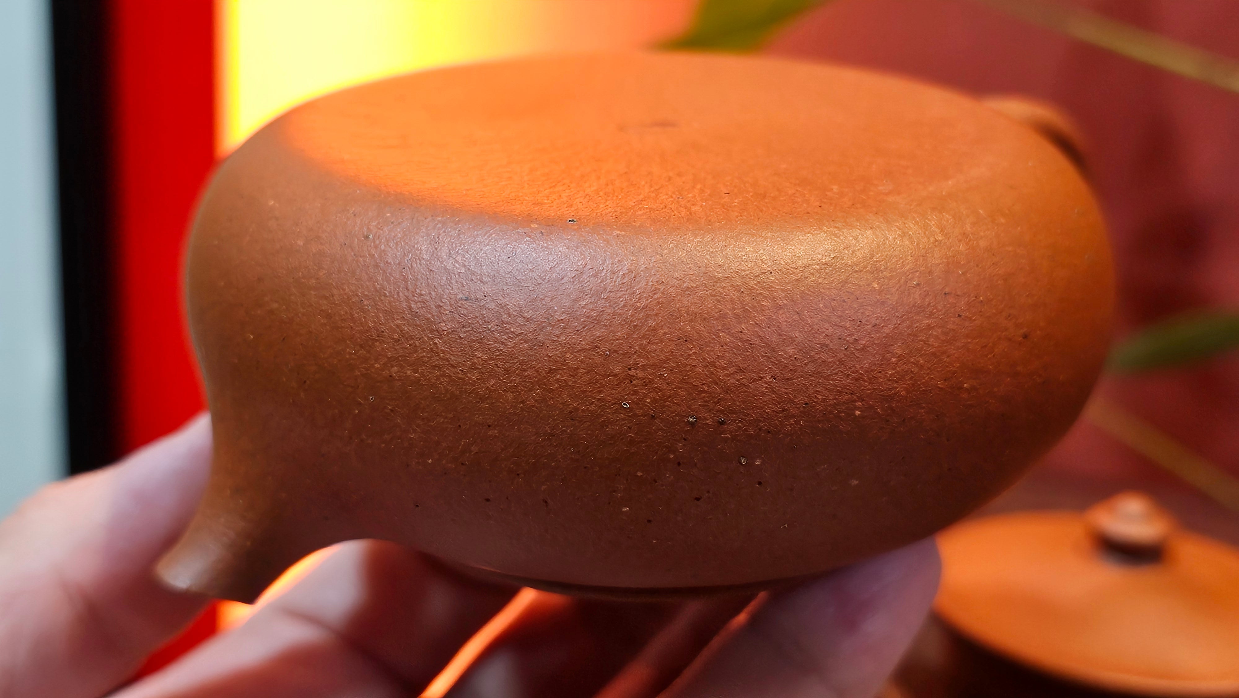 Han Jiang 寒江, 209.3ml, rare Zhu Sha 朱砂 (highest granularity form of ZhuNi), by Craftsman Gu Xiao Ming 顾小明 ~ Congratulations to Mr K.B.! 1555hrs 26th August 2025, Lake Oswego! OR!