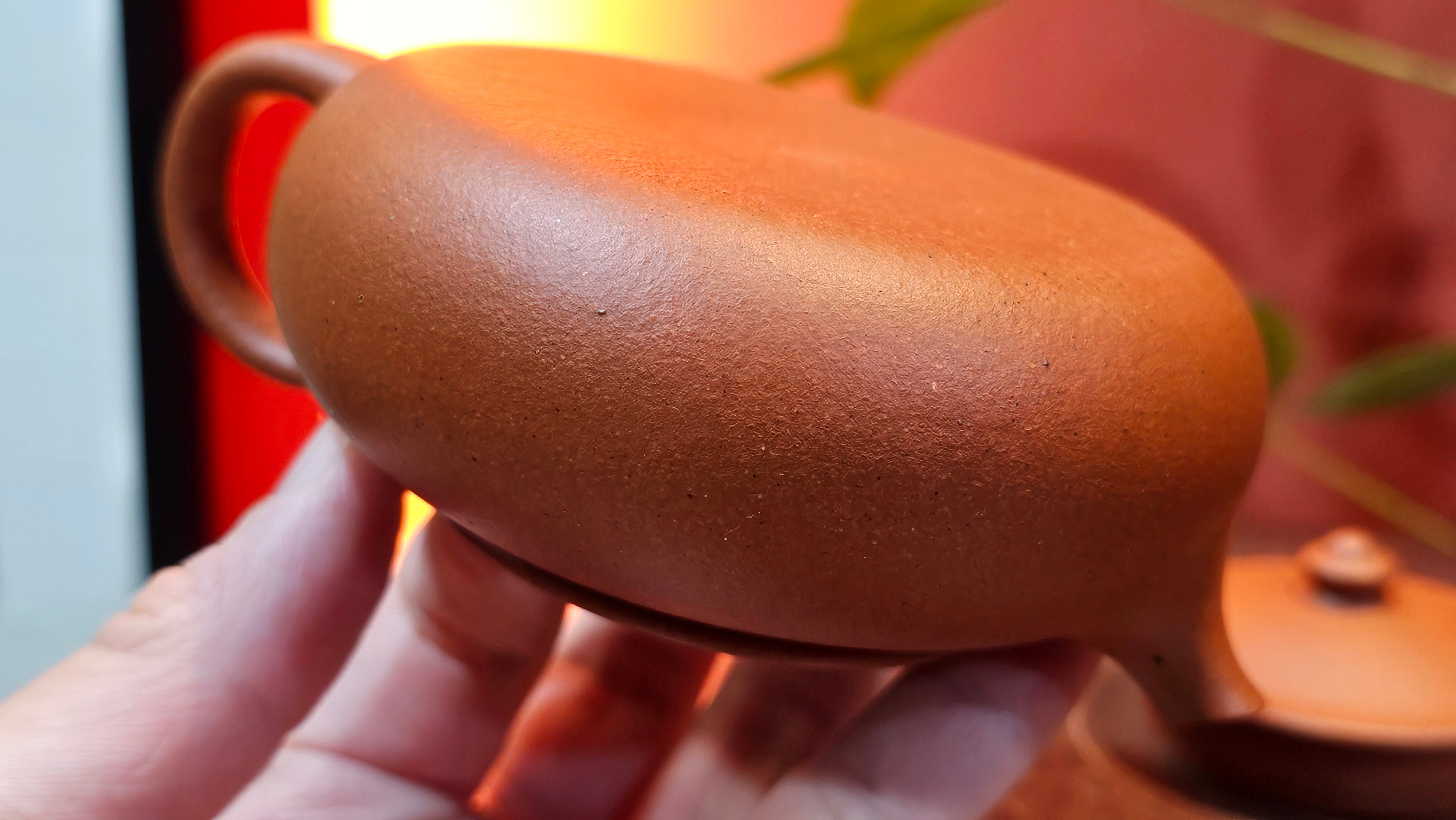 Han Jiang 寒江, 209.3ml, rare Zhu Sha 朱砂 (highest granularity form of ZhuNi), by Craftsman Gu Xiao Ming 顾小明 ~ Congratulations to Mr K.B.! 1555hrs 26th August 2025, Lake Oswego! OR!