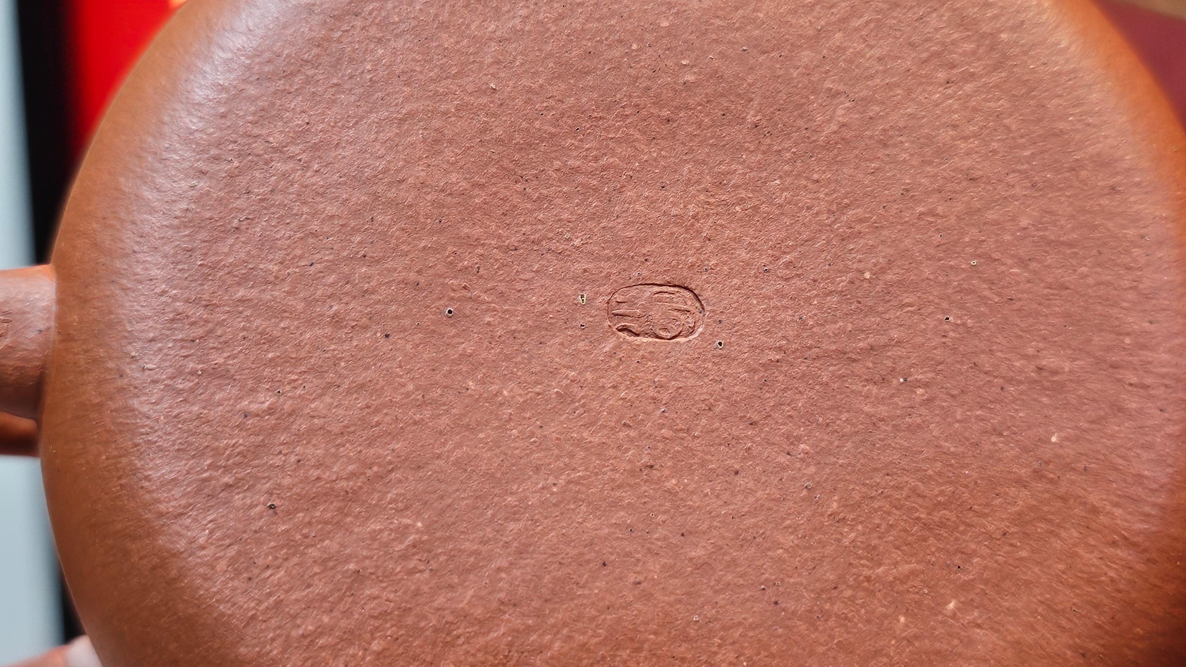 Han Jiang 寒江, 209.3ml, rare Zhu Sha 朱砂 (highest granularity form of ZhuNi), by Craftsman Gu Xiao Ming 顾小明 ~ Congratulations to Mr K.B.! 1555hrs 26th August 2025, Lake Oswego! OR!