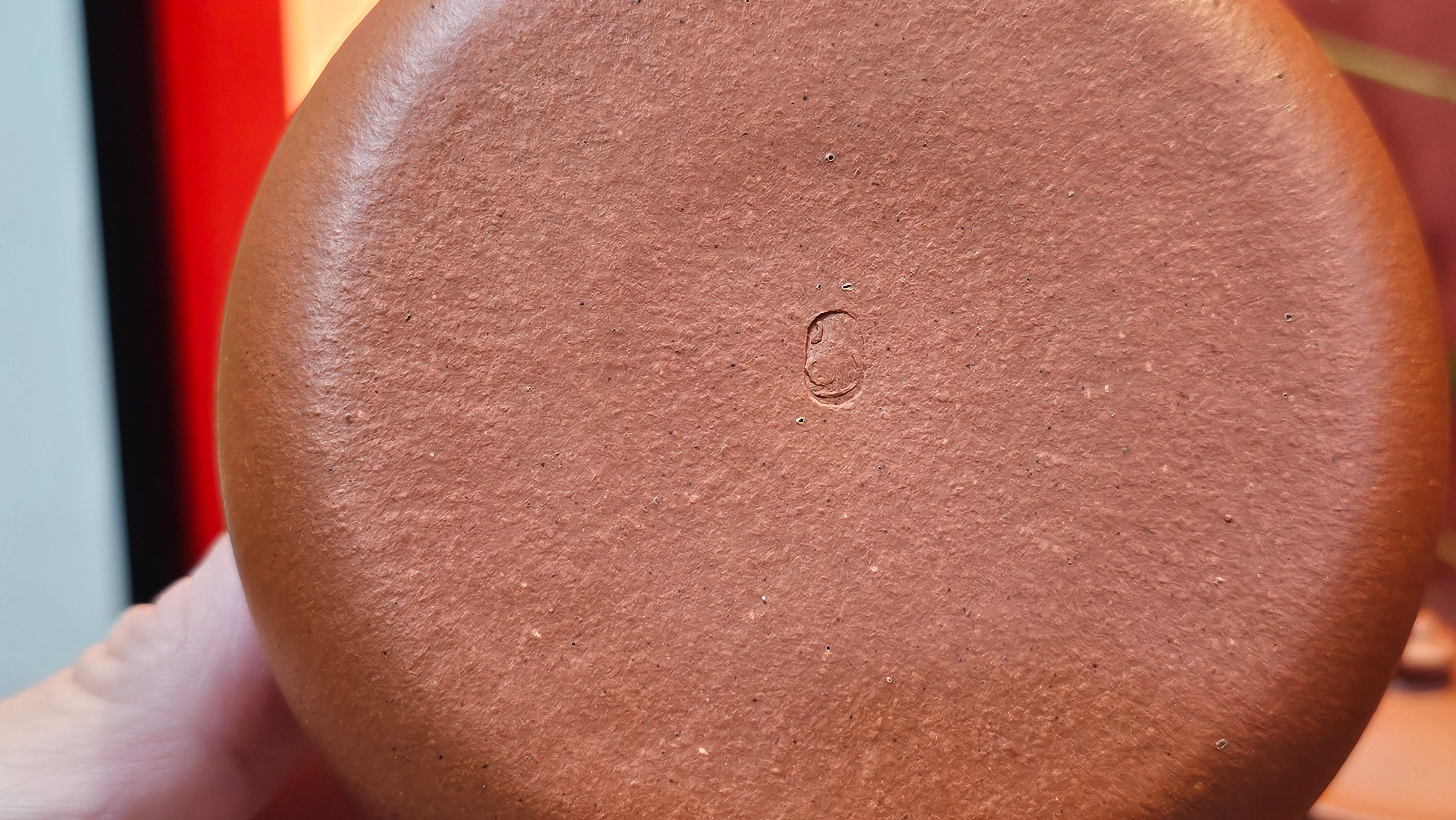 Han Jiang 寒江, 209.3ml, rare Zhu Sha 朱砂 (highest granularity form of ZhuNi), by Craftsman Gu Xiao Ming 顾小明 ~ Congratulations to Mr K.B.! 1555hrs 26th August 2025, Lake Oswego! OR!