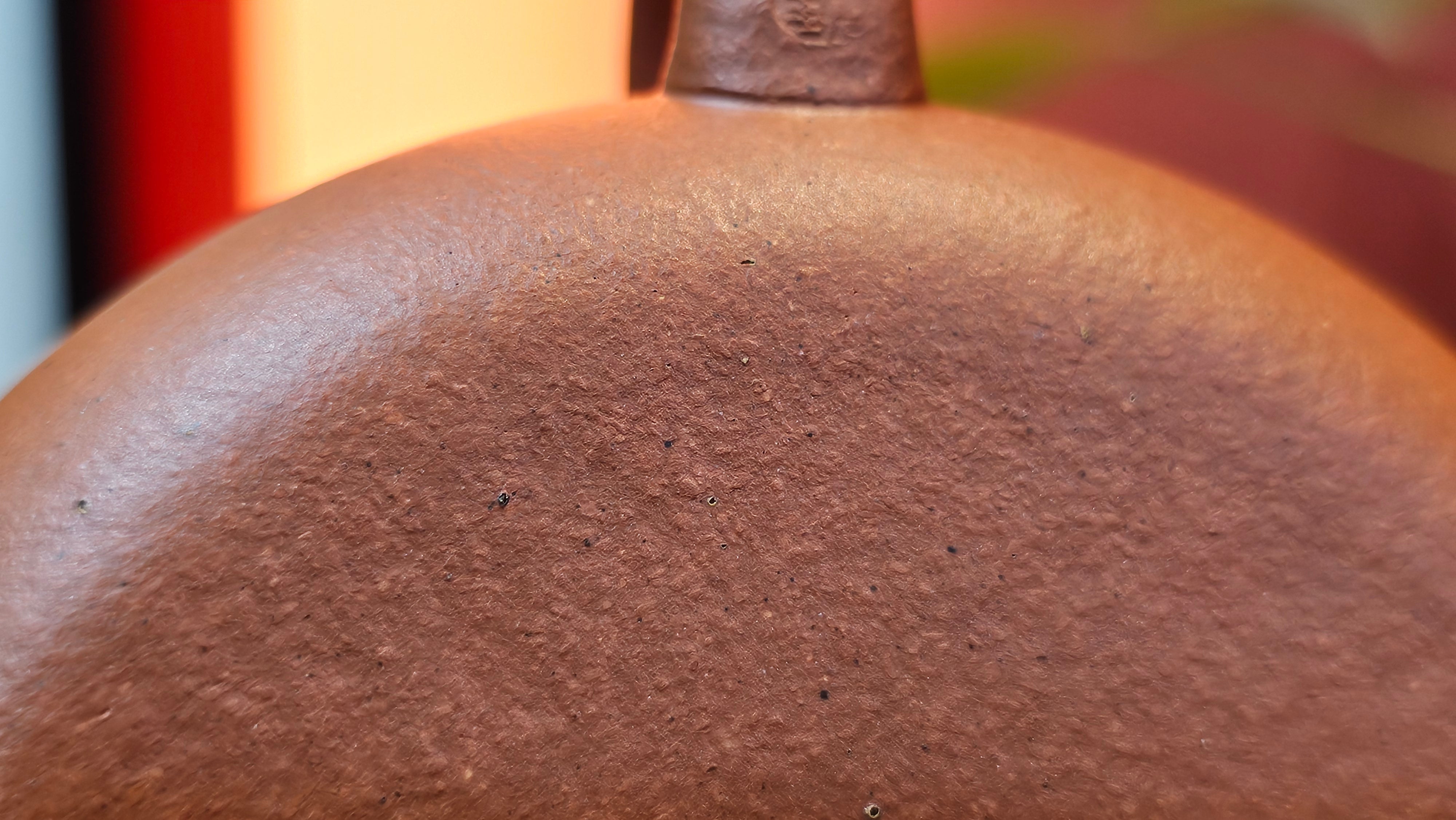 Han Jiang 寒江, 209.3ml, rare Zhu Sha 朱砂 (highest granularity form of ZhuNi), by Craftsman Gu Xiao Ming 顾小明 ~ Congratulations to Mr K.B.! 1555hrs 26th August 2025, Lake Oswego! OR!