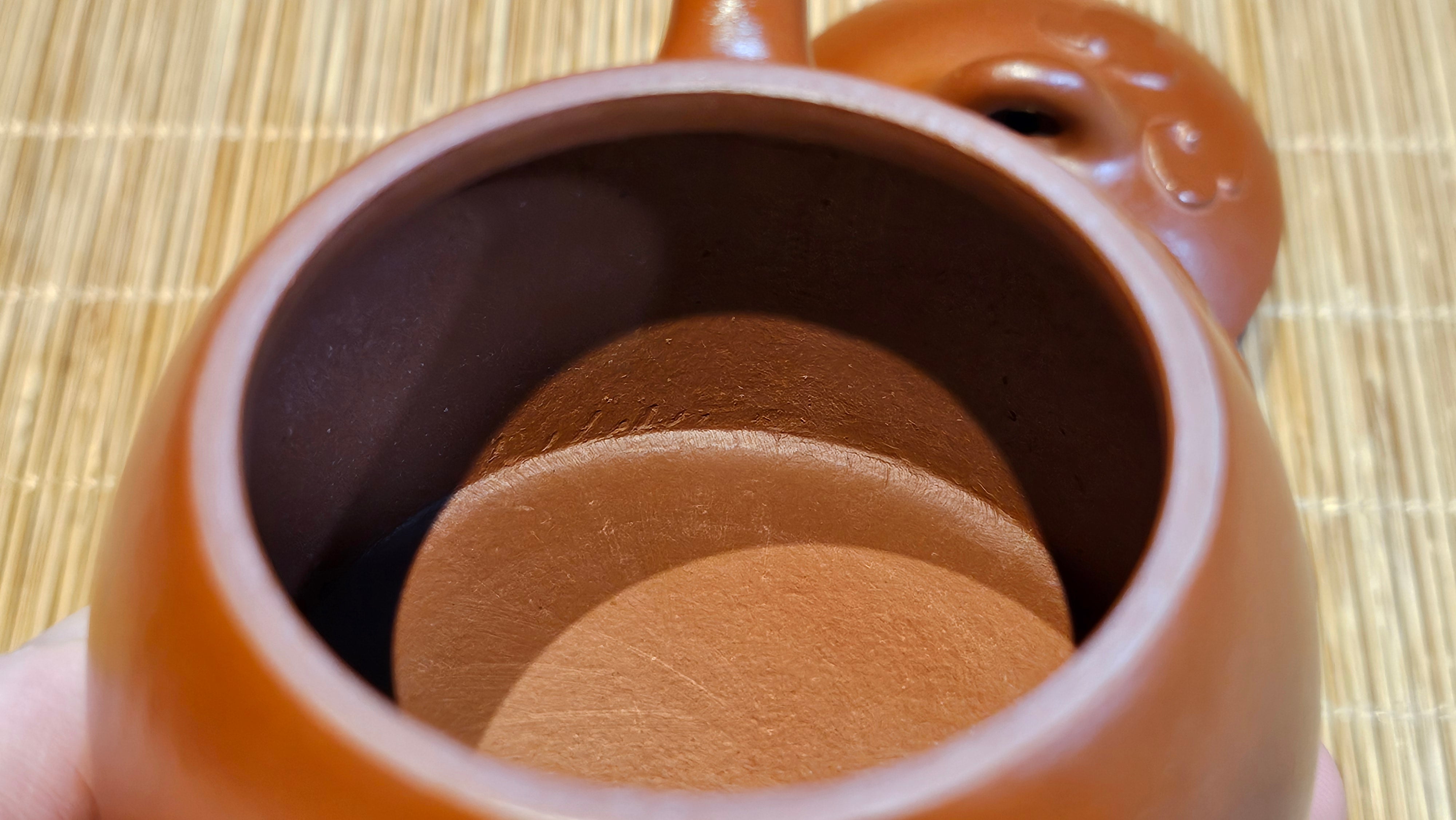 Mini! Qin Quan 秦权, with Oriental Clouds Embellishments 云朵贴花工艺, 115.5ml, Xiao Mei Yao Zhu Ni , by Craftsman Chen Yue Fei 陈跃飞 ~ Congratulations to Mr M.S.! 2049hrs!15th August 2025, Southbury, CT!