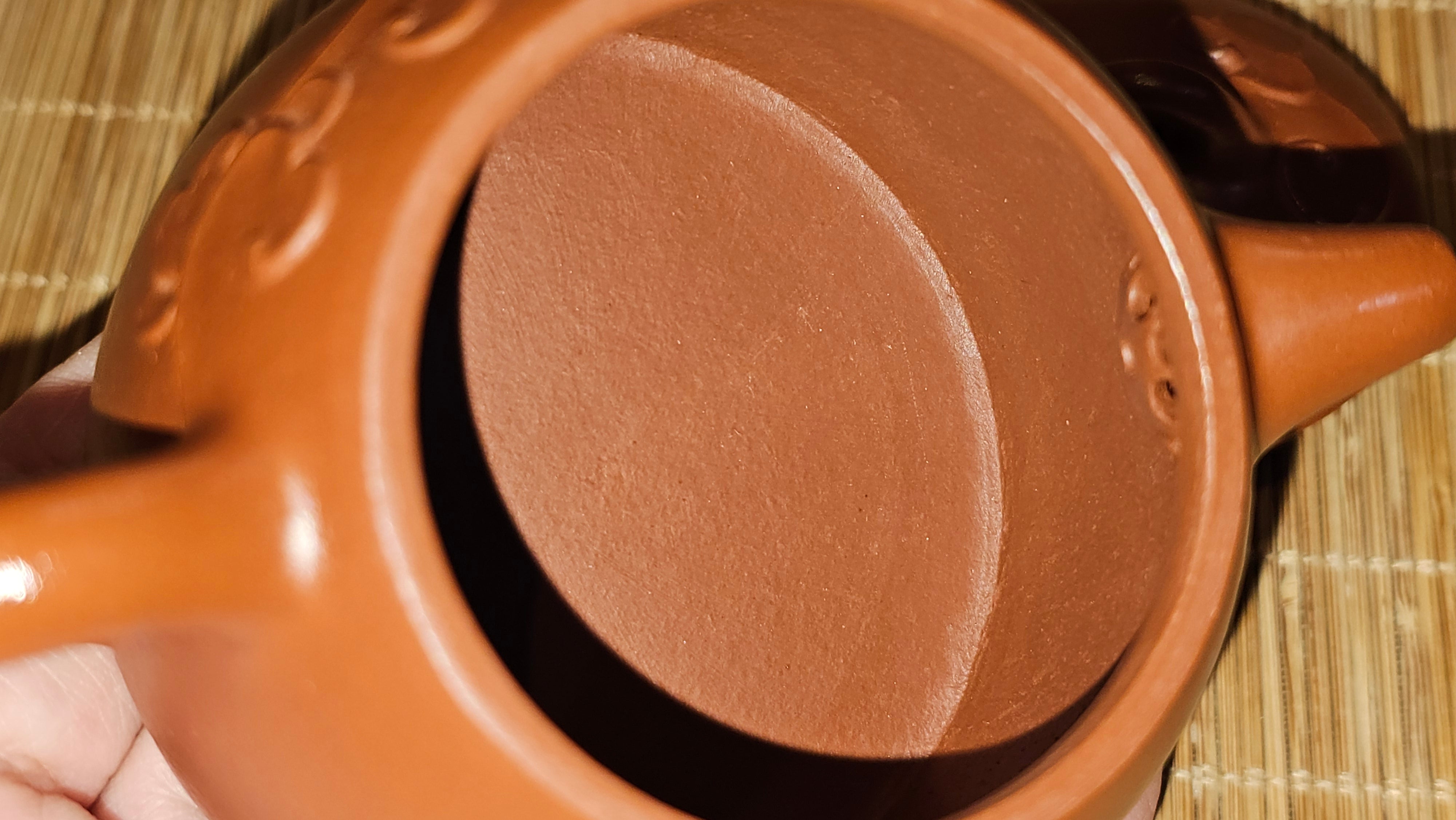 Mini! Qin Quan 秦权, with Oriental Clouds Embellishments 云朵贴花工艺, 115.5ml, Xiao Mei Yao Zhu Ni , by Craftsman Chen Yue Fei 陈跃飞 ~ Congratulations to Mr M.S.! 2049hrs!15th August 2025, Southbury, CT!