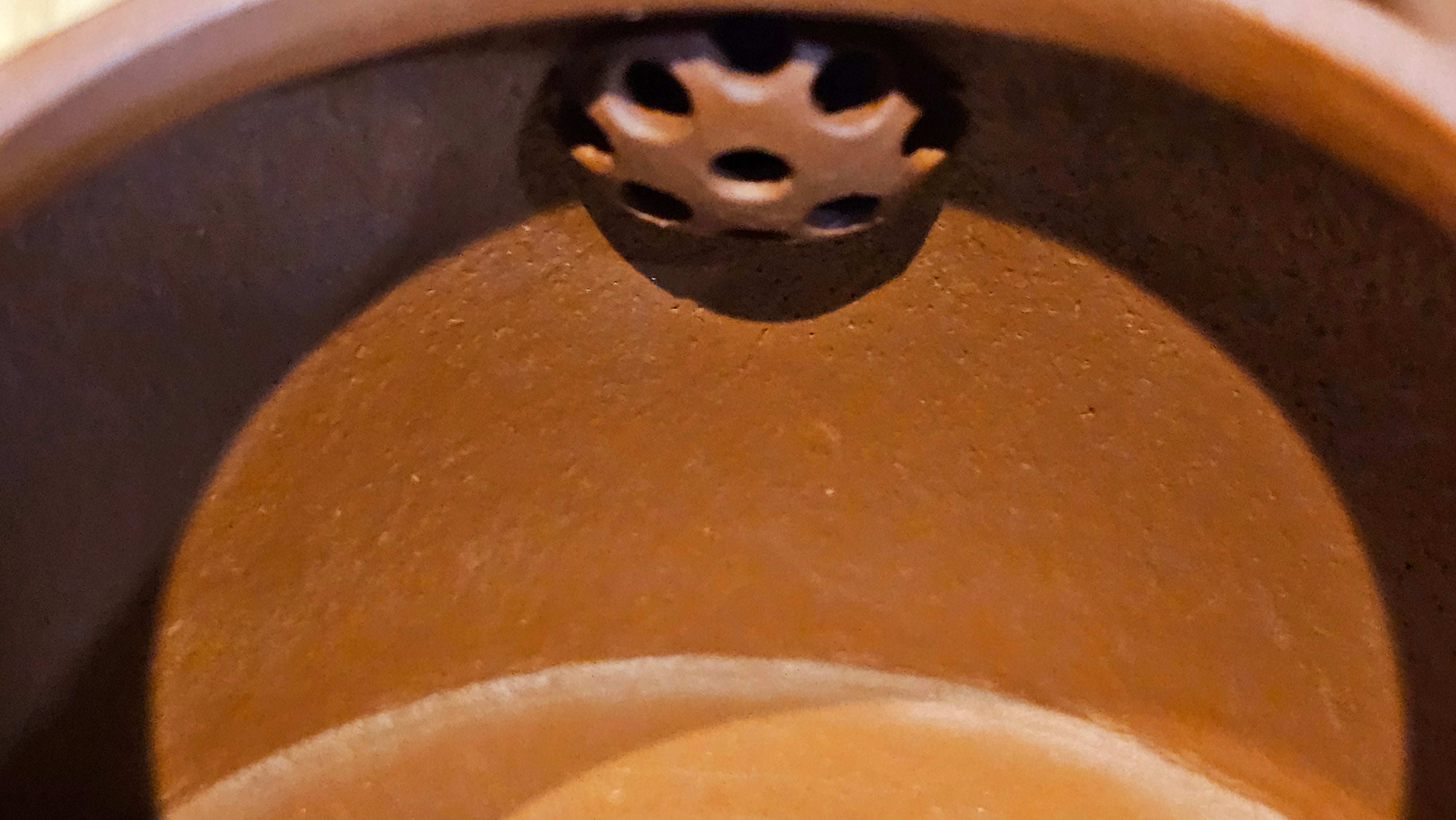 Mini! Qin Quan 秦权, with Oriental Clouds Embellishments 云朵贴花工艺, 115.5ml, Xiao Mei Yao Zhu Ni , by Craftsman Chen Yue Fei 陈跃飞 ~ Congratulations to Mr M.S.! 2049hrs!15th August 2025, Southbury, CT!