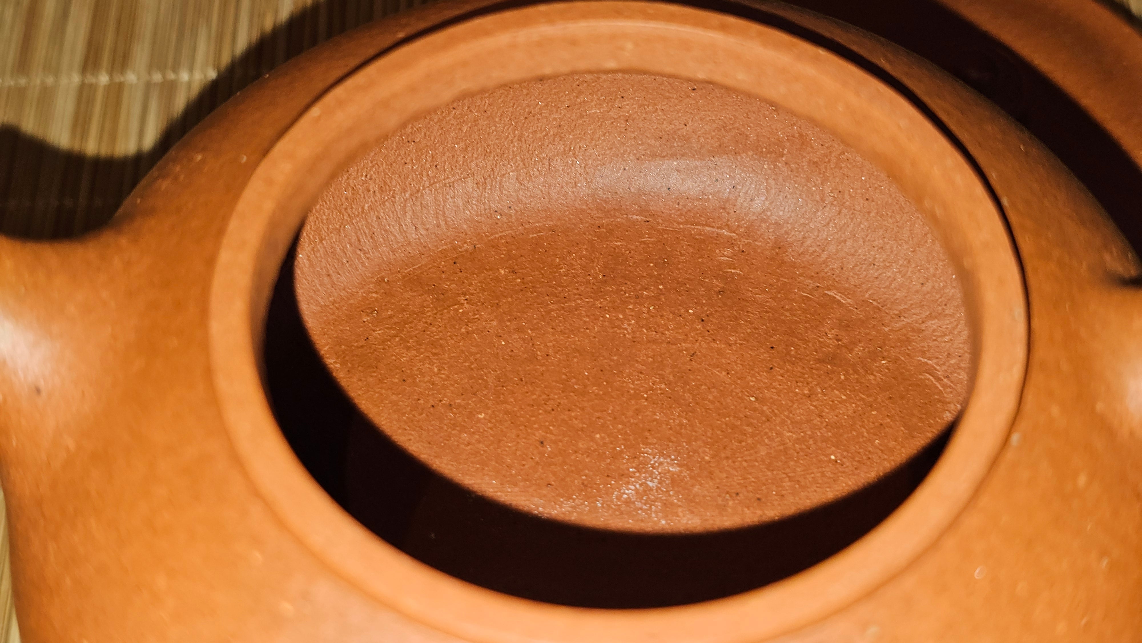 Han Jiang 寒江, 209.3ml, rare Zhu Sha 朱砂 (highest granularity form of ZhuNi), by Craftsman Gu Xiao Ming 顾小明 ~ Congratulations to Mr K.B.! 1555hrs 26th August 2025, Lake Oswego! OR!