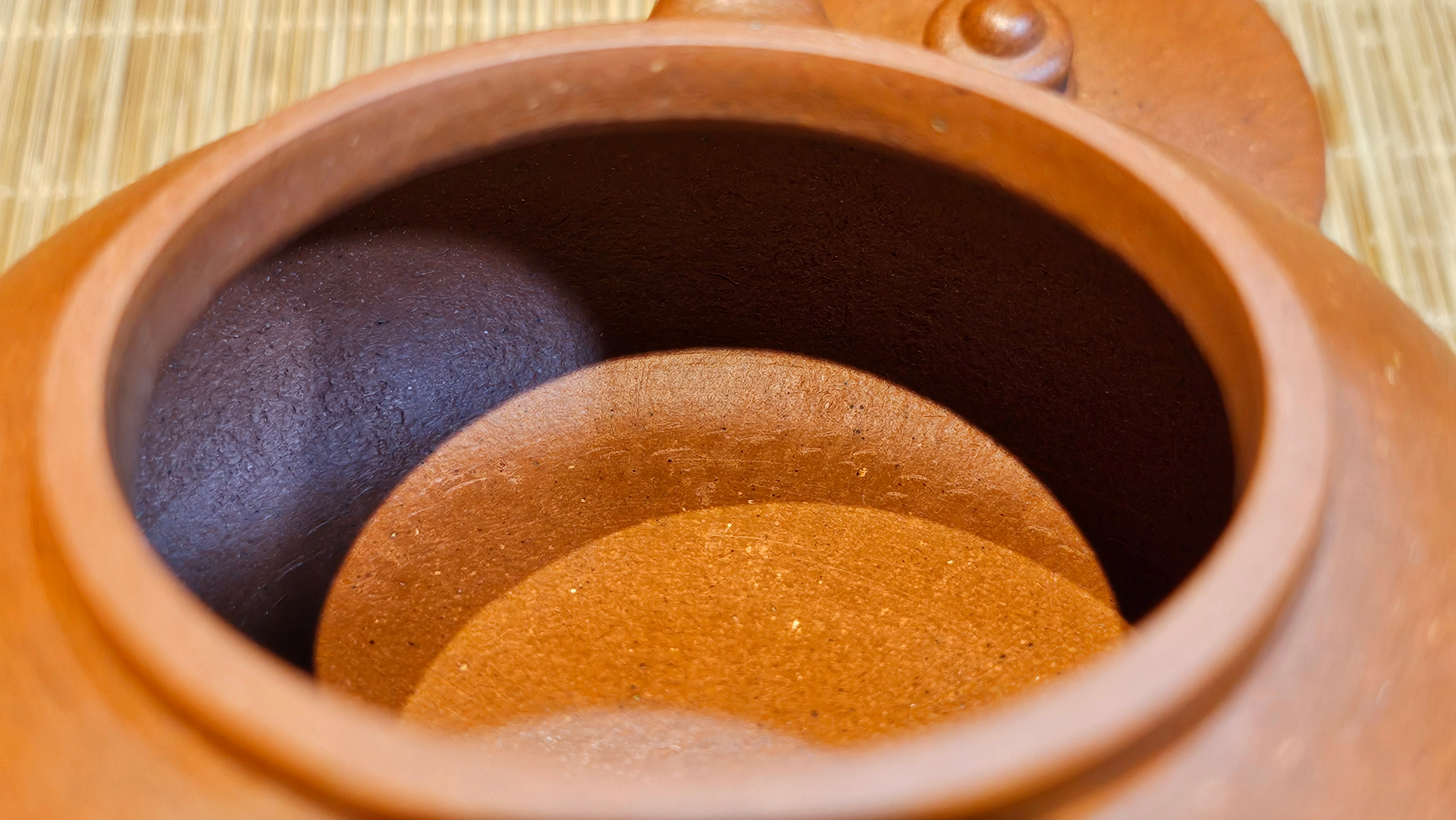 Han Jiang 寒江, 209.3ml, rare Zhu Sha 朱砂 (highest granularity form of ZhuNi), by Craftsman Gu Xiao Ming 顾小明 ~ Congratulations to Mr K.B.! 1555hrs 26th August 2025, Lake Oswego! OR!