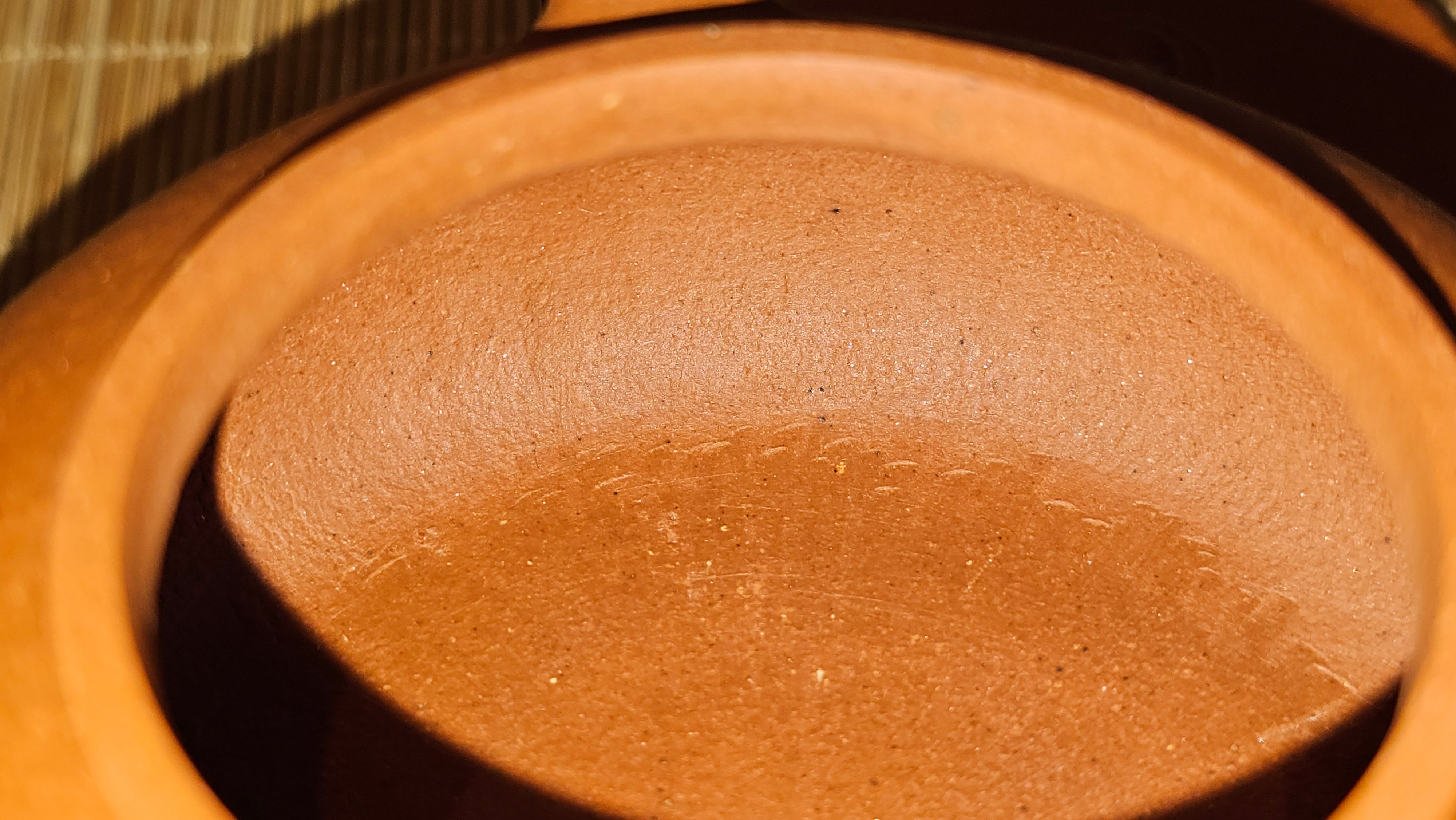 Han Jiang 寒江, 209.3ml, rare Zhu Sha 朱砂 (highest granularity form of ZhuNi), by Craftsman Gu Xiao Ming 顾小明 ~ Congratulations to Mr K.B.! 1555hrs 26th August 2025, Lake Oswego! OR!