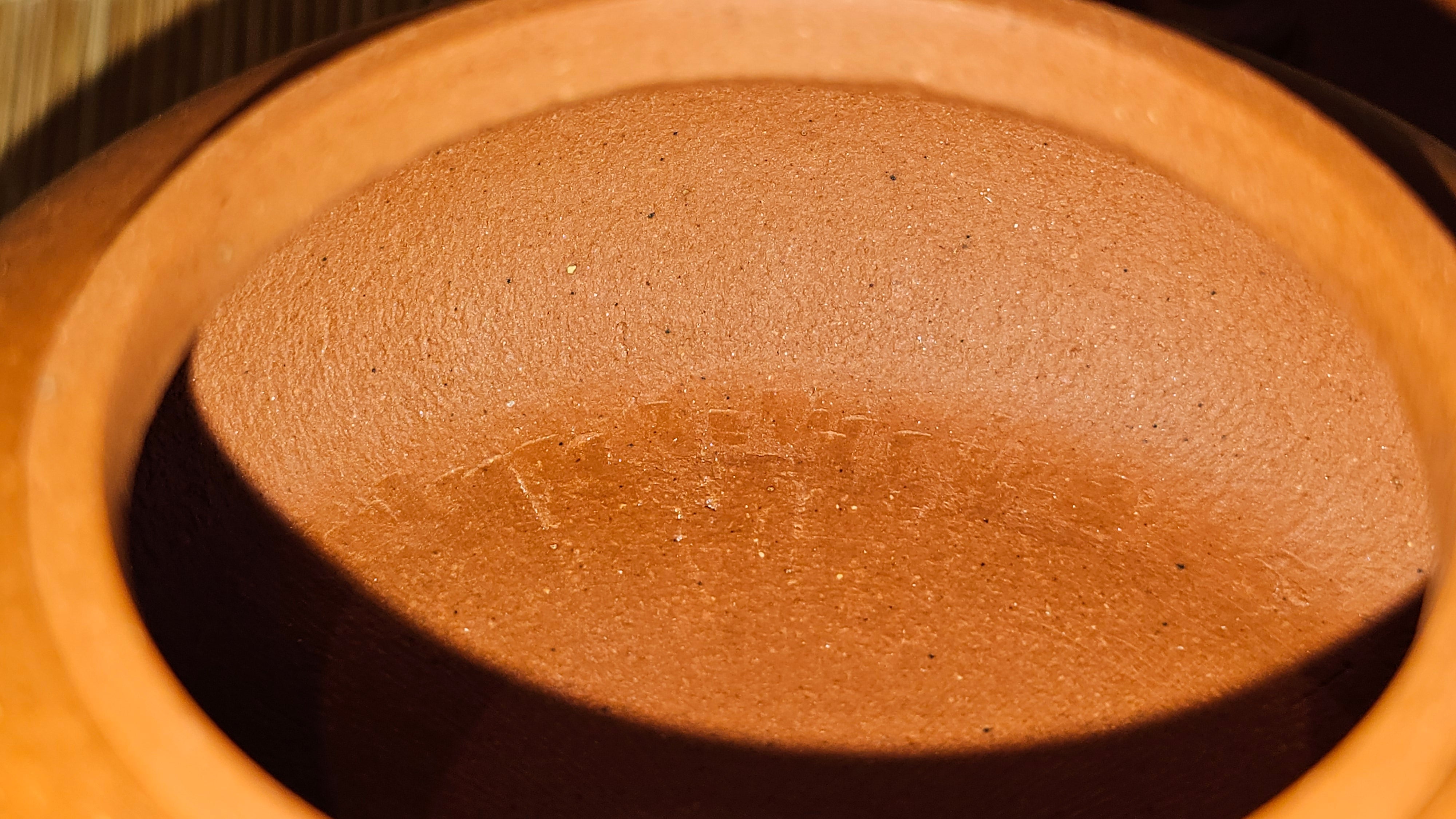 Han Jiang 寒江, 209.3ml, rare Zhu Sha 朱砂 (highest granularity form of ZhuNi), by Craftsman Gu Xiao Ming 顾小明 ~ Congratulations to Mr K.B.! 1555hrs 26th August 2025, Lake Oswego! OR!