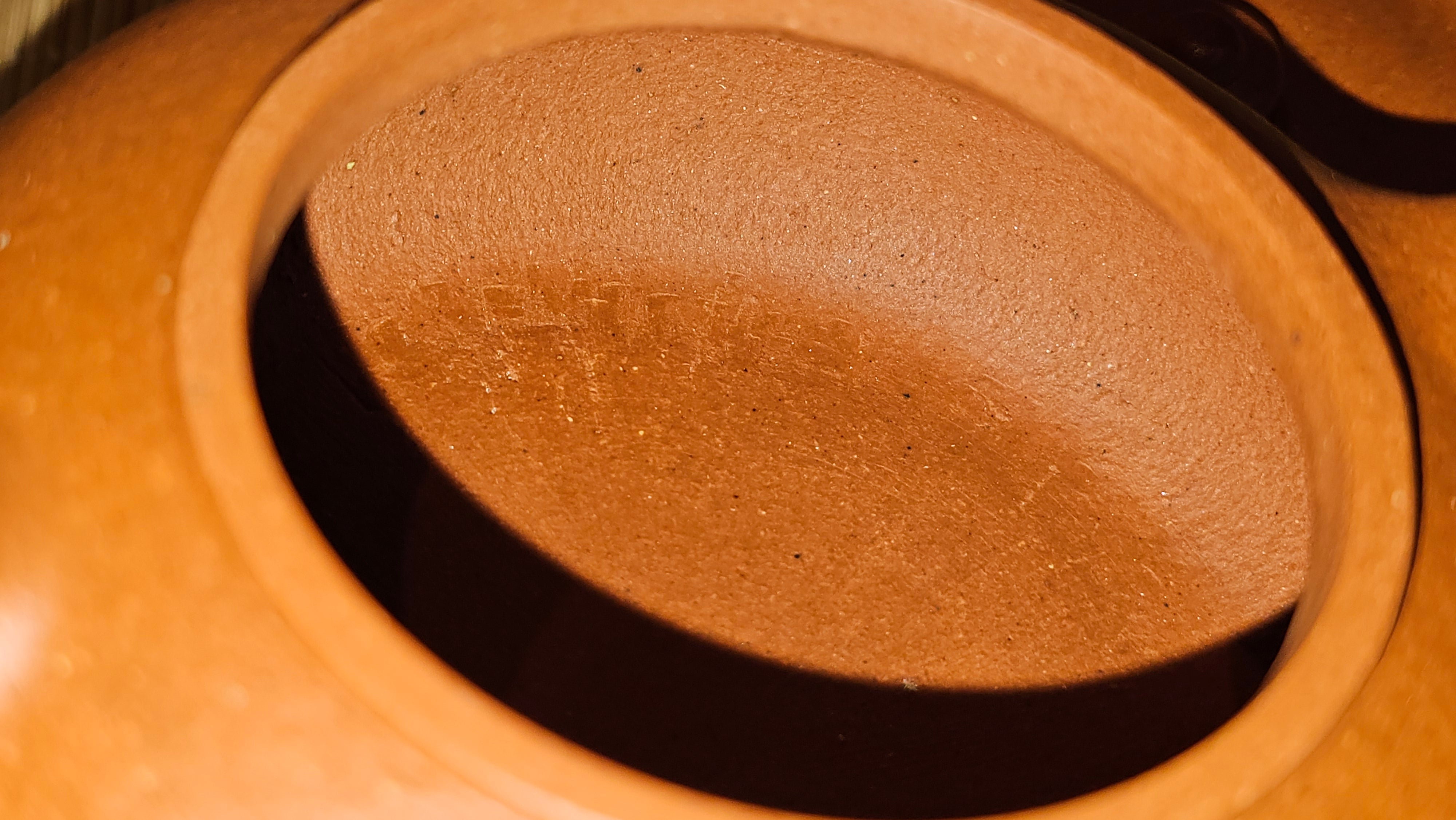 Han Jiang 寒江, 209.3ml, rare Zhu Sha 朱砂 (highest granularity form of ZhuNi), by Craftsman Gu Xiao Ming 顾小明 ~ Congratulations to Mr K.B.! 1555hrs 26th August 2025, Lake Oswego! OR!