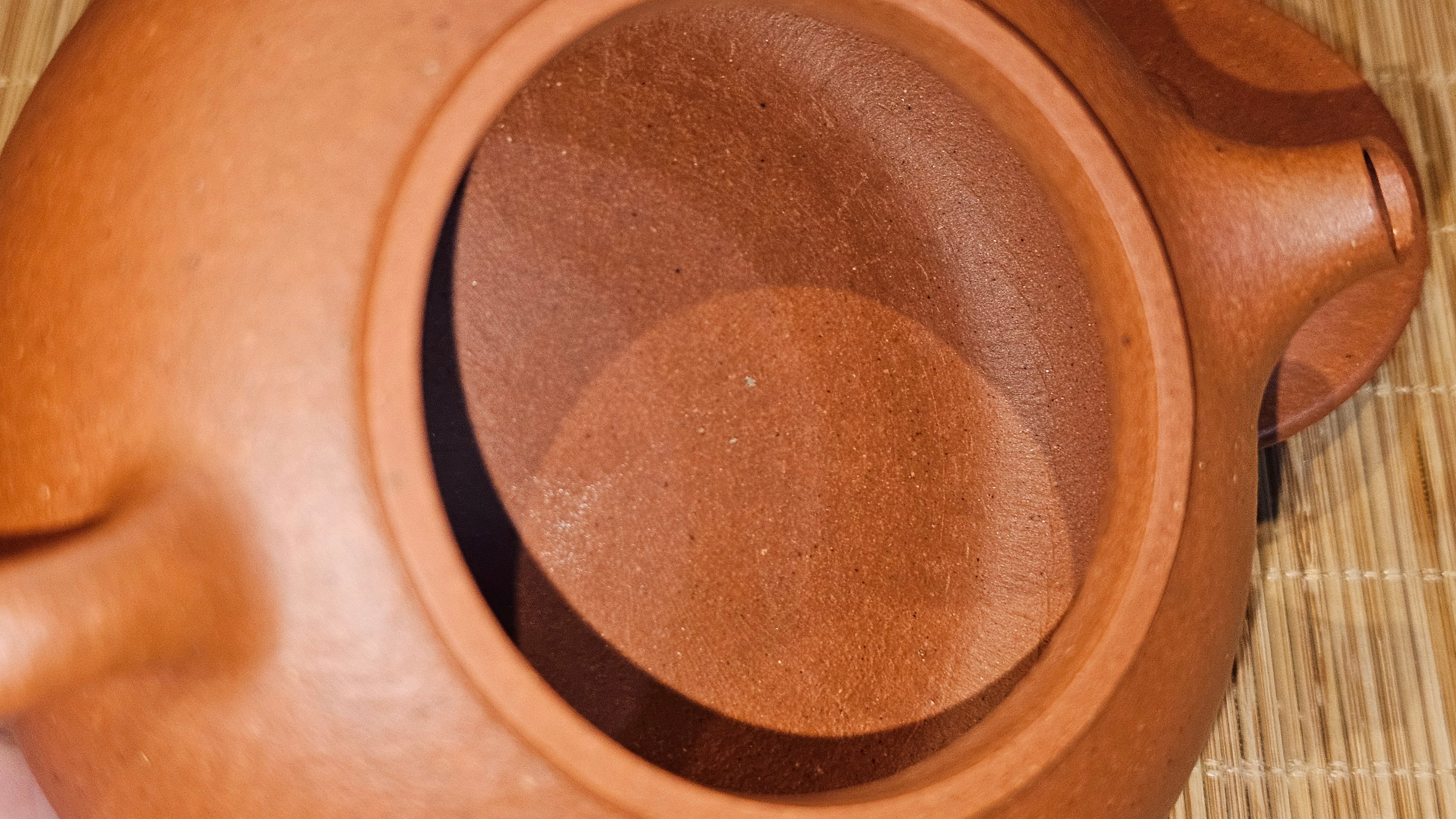 Han Jiang 寒江, 209.3ml, rare Zhu Sha 朱砂 (highest granularity form of ZhuNi), by Craftsman Gu Xiao Ming 顾小明 ~ Congratulations to Mr K.B.! 1555hrs 26th August 2025, Lake Oswego! OR!