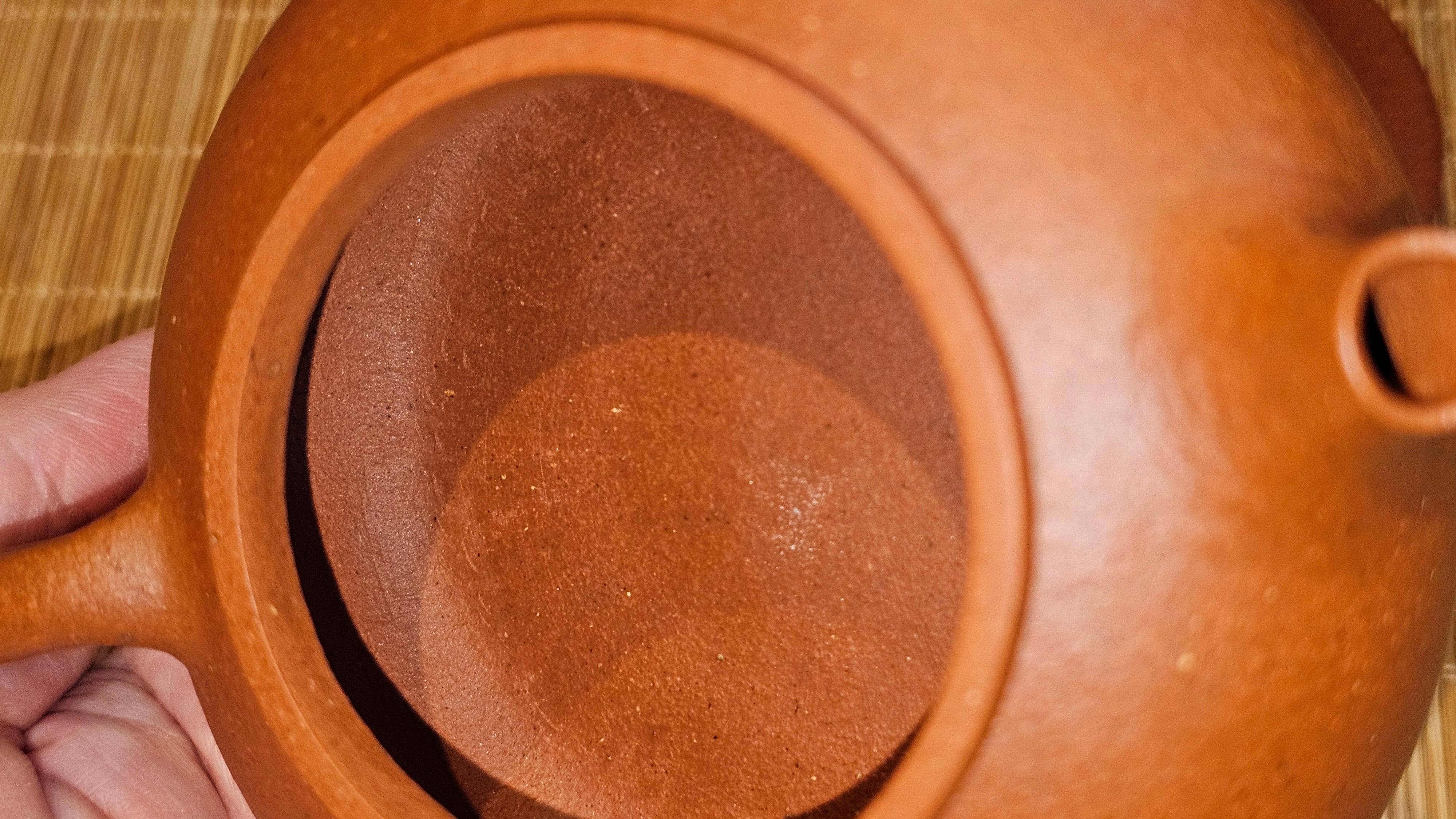 Han Jiang 寒江, 209.3ml, rare Zhu Sha 朱砂 (highest granularity form of ZhuNi), by Craftsman Gu Xiao Ming 顾小明 ~ Congratulations to Mr K.B.! 1555hrs 26th August 2025, Lake Oswego! OR!