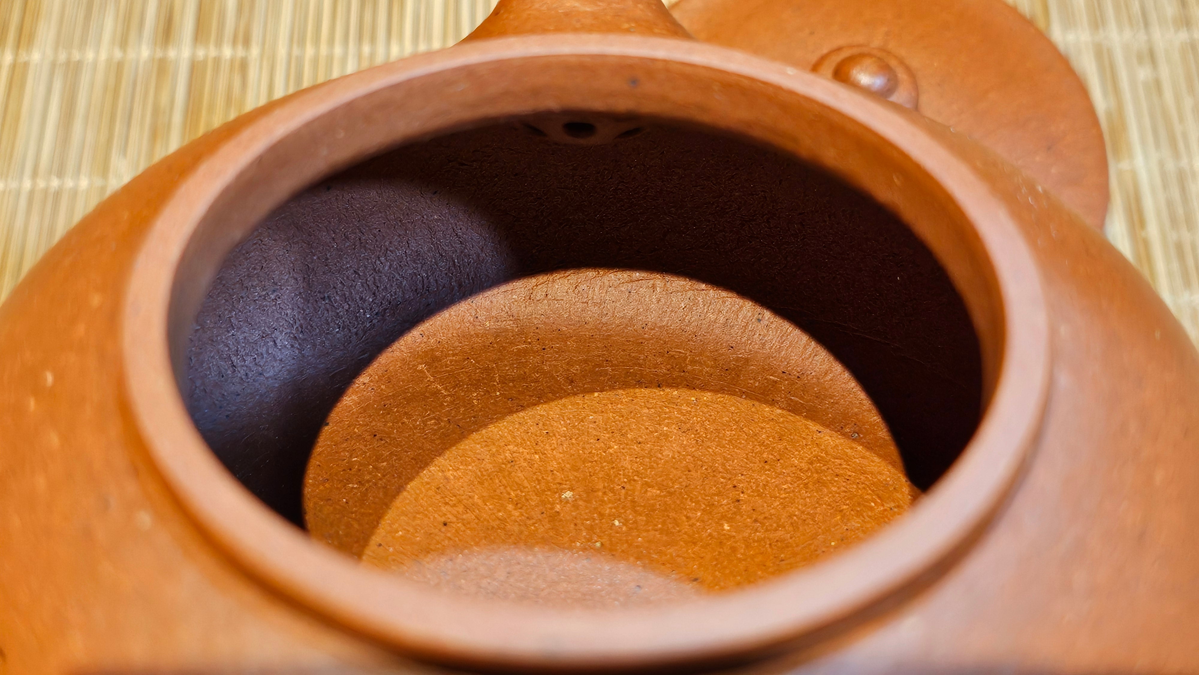 Han Jiang 寒江, 209.3ml, rare Zhu Sha 朱砂 (highest granularity form of ZhuNi), by Craftsman Gu Xiao Ming 顾小明 ~ Congratulations to Mr K.B.! 1555hrs 26th August 2025, Lake Oswego! OR!