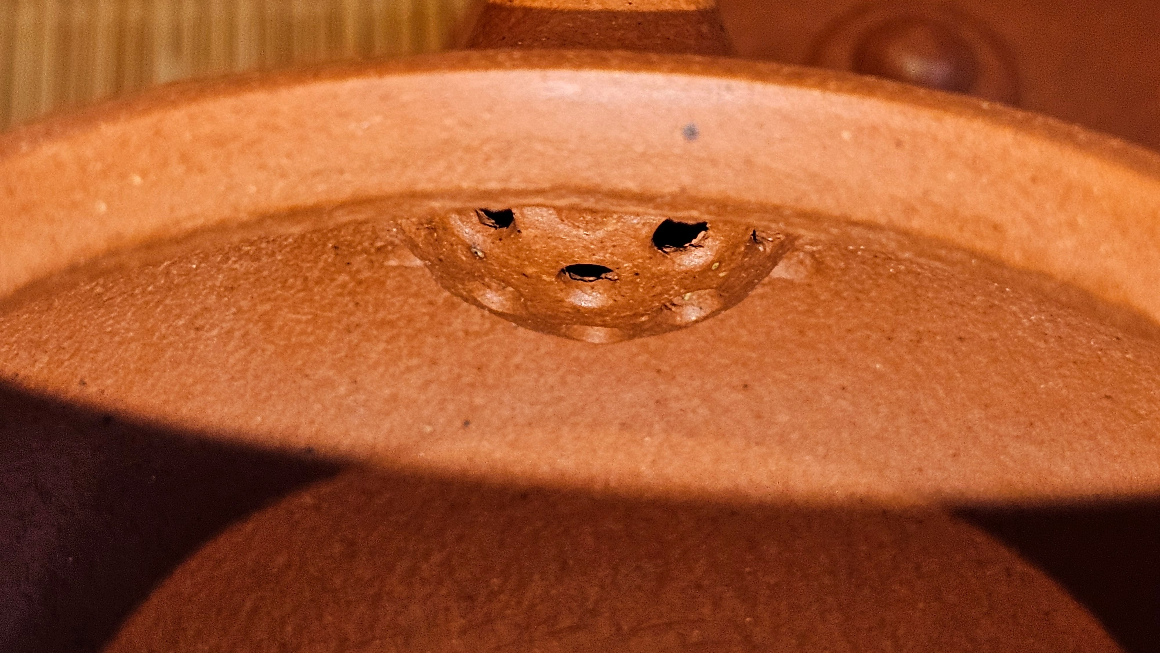 Han Jiang 寒江, 209.3ml, rare Zhu Sha 朱砂 (highest granularity form of ZhuNi), by Craftsman Gu Xiao Ming 顾小明 ~ Congratulations to Mr K.B.! 1555hrs 26th August 2025, Lake Oswego! OR!