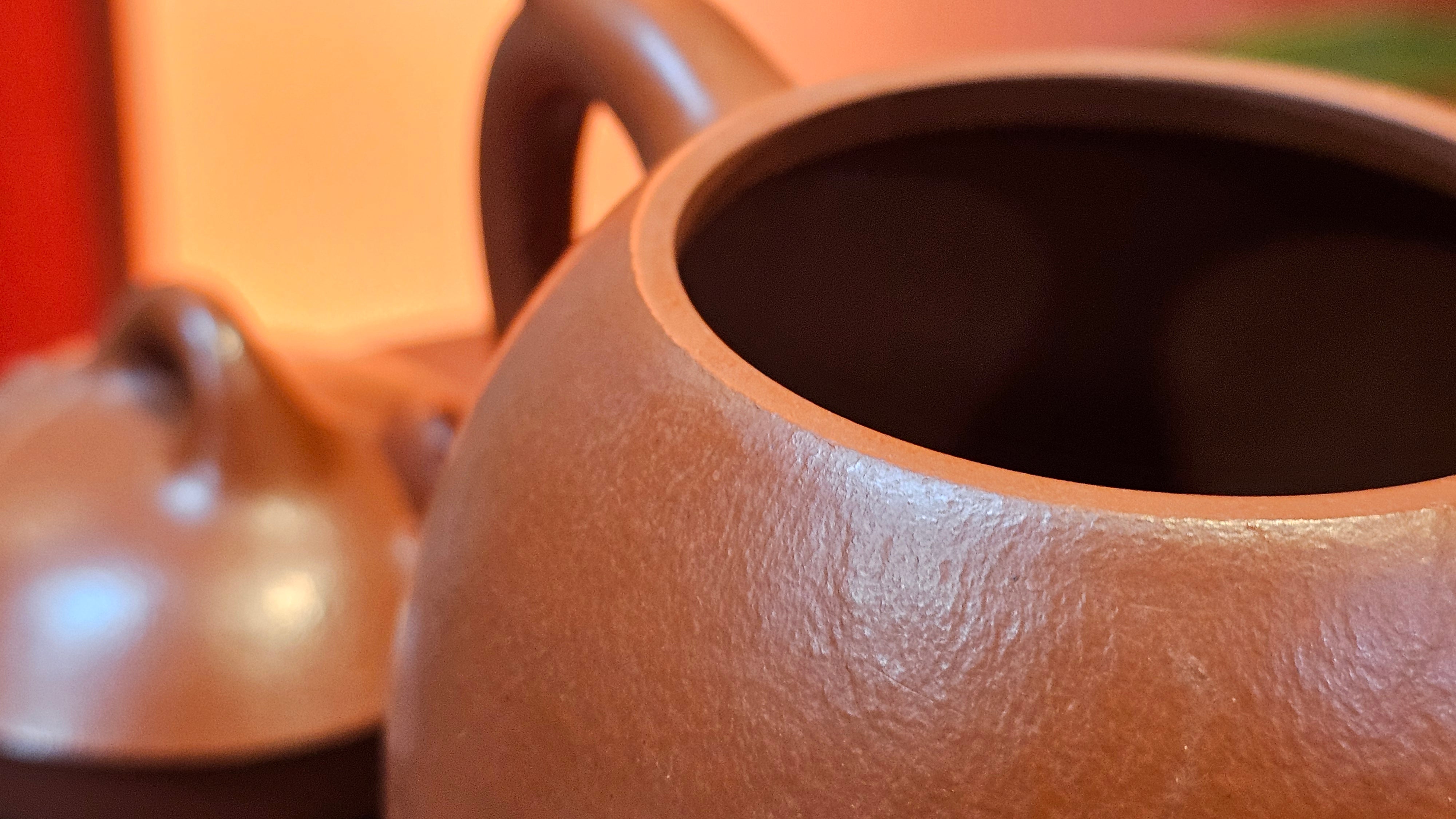 Qin Quan 秦权, with Oriental Clouds Embellishments 云朵贴花工艺, 196.9ml, Xiao Mei Yao Zhu Ni , by Craftsman Chen Yue Fei 陈跃飞 ~ Congratulations to Ms J.P.! 14058hrs 16th August 2025! Salem, OR!