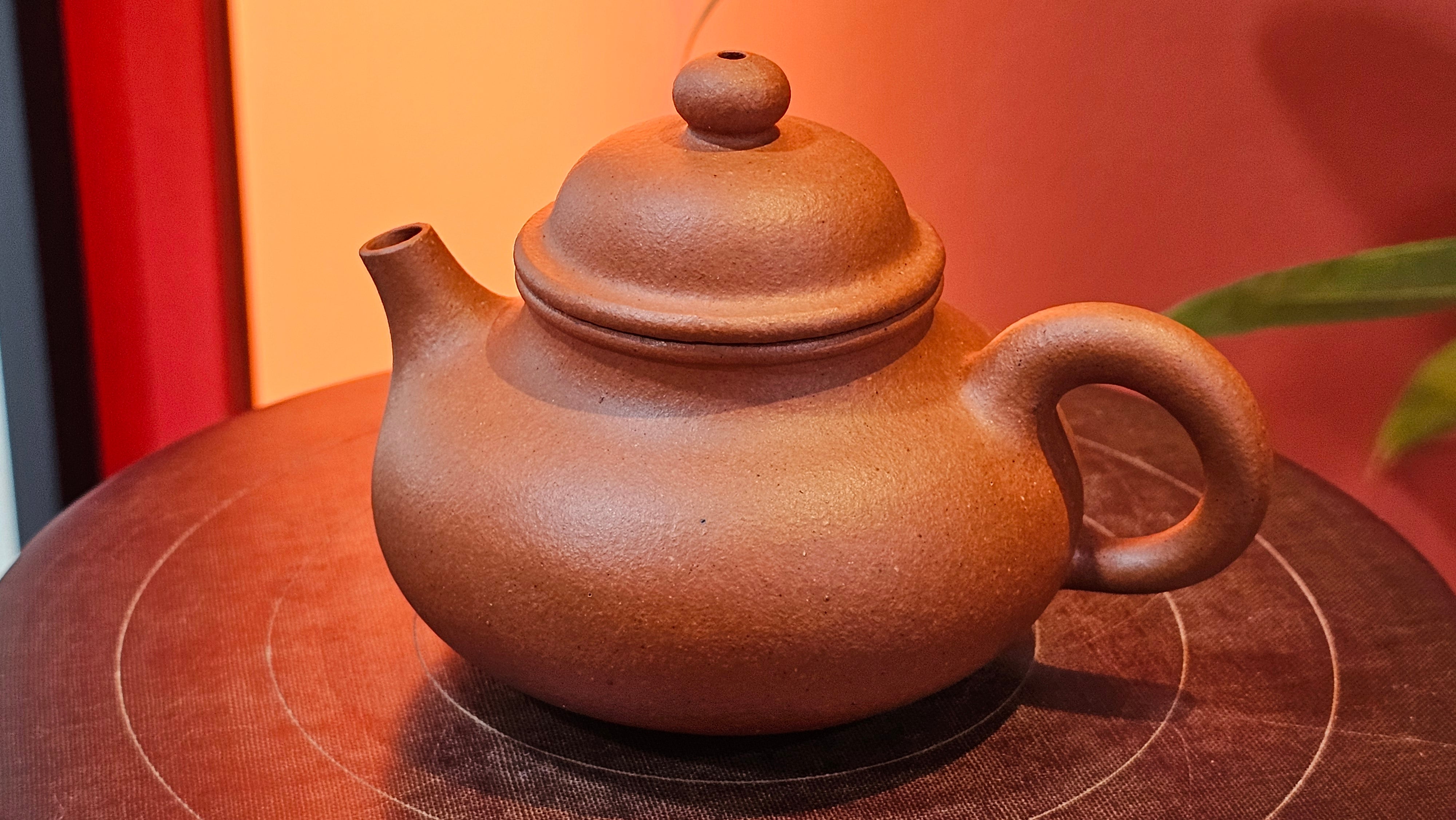 Rong Tian 容天, 134.7ml, rare Zhu Sha 朱砂 (highest granularity form of ZhuNi), by Craftsman Gu Xiao Ming 顾小明 ~ Congratulations to Mr B.B.! 1326hrs 16th August 2025, Austin, TX!