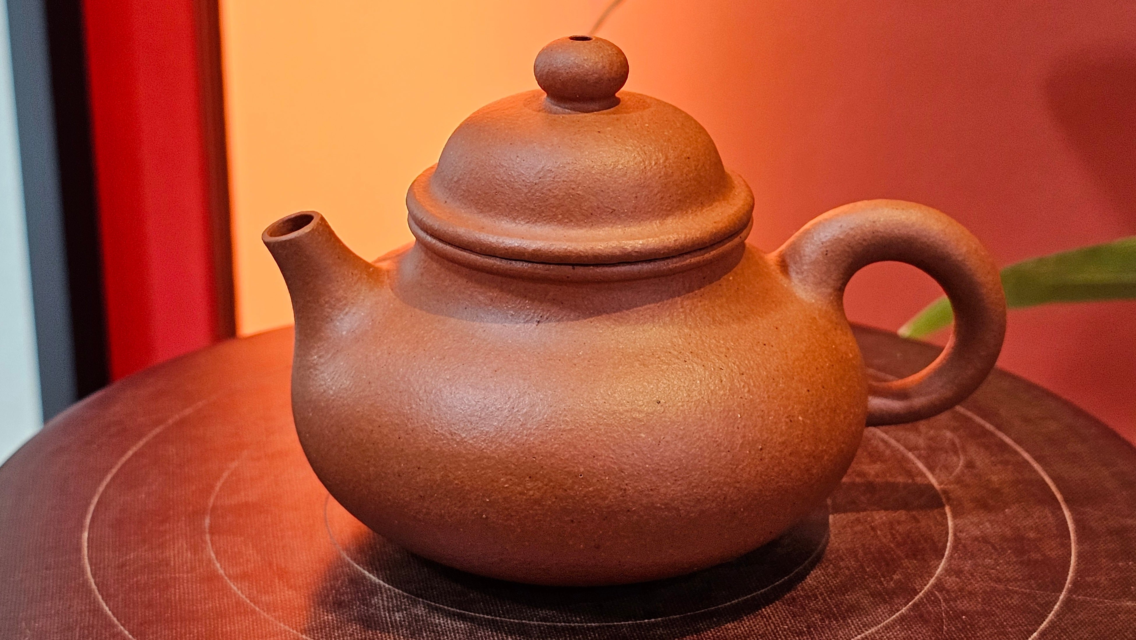 Rong Tian 容天, 134.7ml, rare Zhu Sha 朱砂 (highest granularity form of ZhuNi), by Craftsman Gu Xiao Ming 顾小明 ~ Congratulations to Mr B.B.! 1326hrs 16th August 2025, Austin, TX!